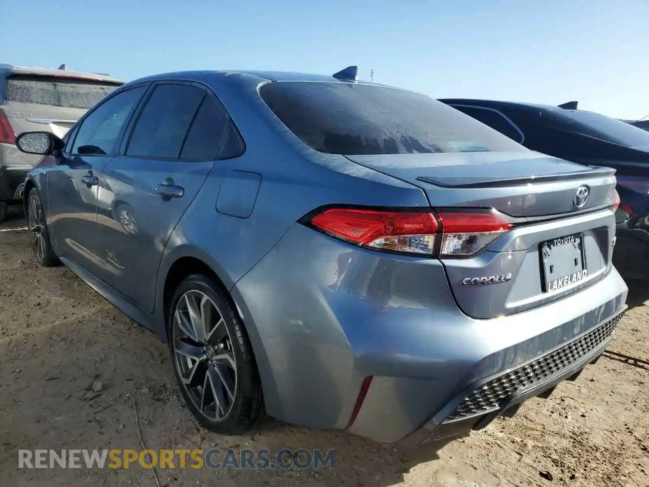 2 Photograph of a damaged car 5YFS4MCE3MP082457 TOYOTA COROLLA 2021