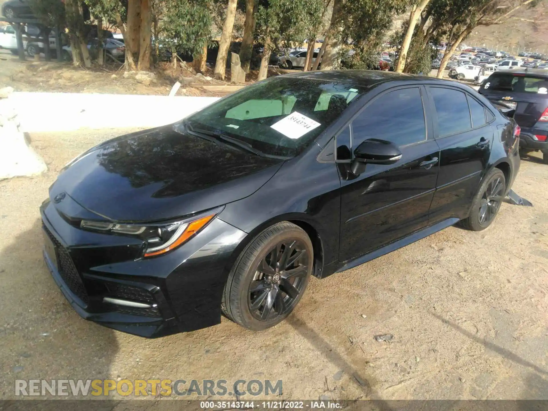2 Photograph of a damaged car 5YFS4MCE3MP085018 TOYOTA COROLLA 2021