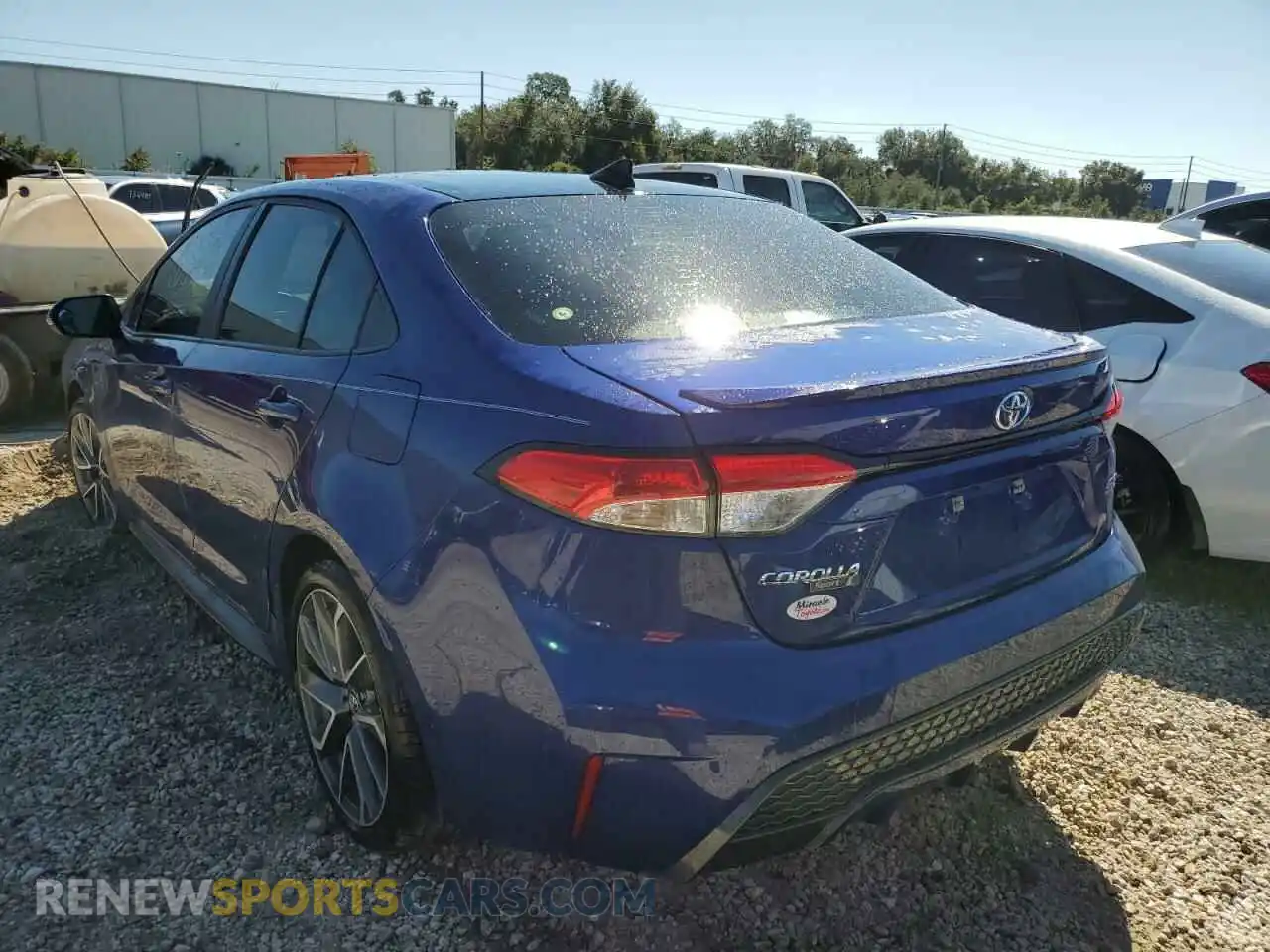 3 Photograph of a damaged car 5YFS4MCE3MP087738 TOYOTA COROLLA 2021