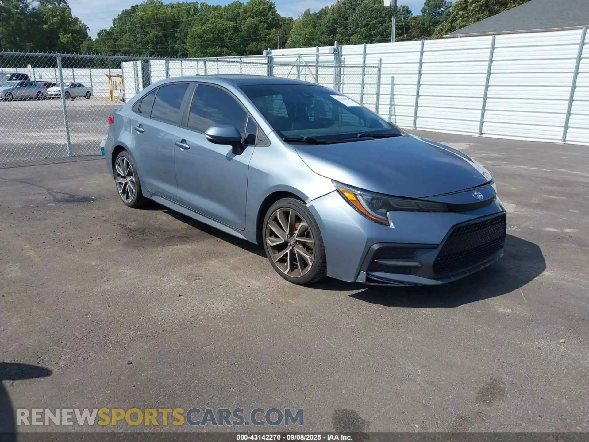 1 Photograph of a damaged car 5YFS4MCE3MP088405 TOYOTA COROLLA 2021