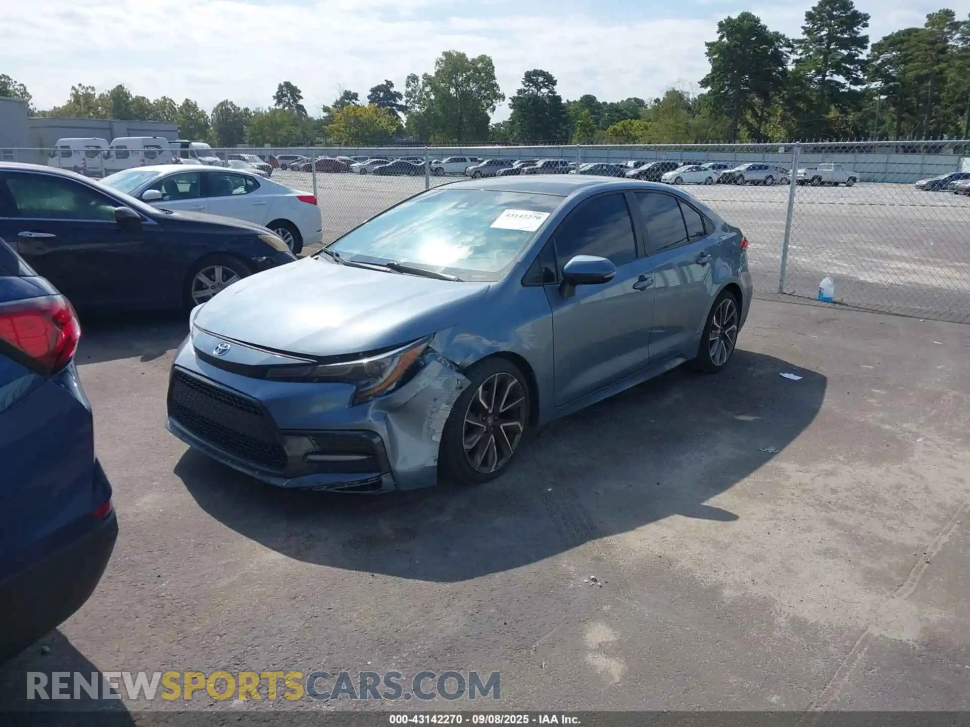 2 Photograph of a damaged car 5YFS4MCE3MP088405 TOYOTA COROLLA 2021