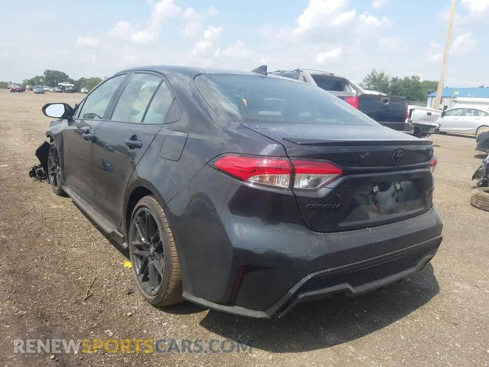 3 Photograph of a damaged car 5YFS4MCE3MP089537 TOYOTA COROLLA 2021