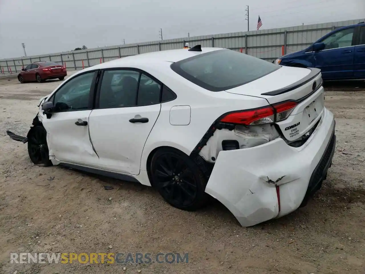 2 Photograph of a damaged car 5YFS4MCE3MP091787 TOYOTA COROLLA 2021