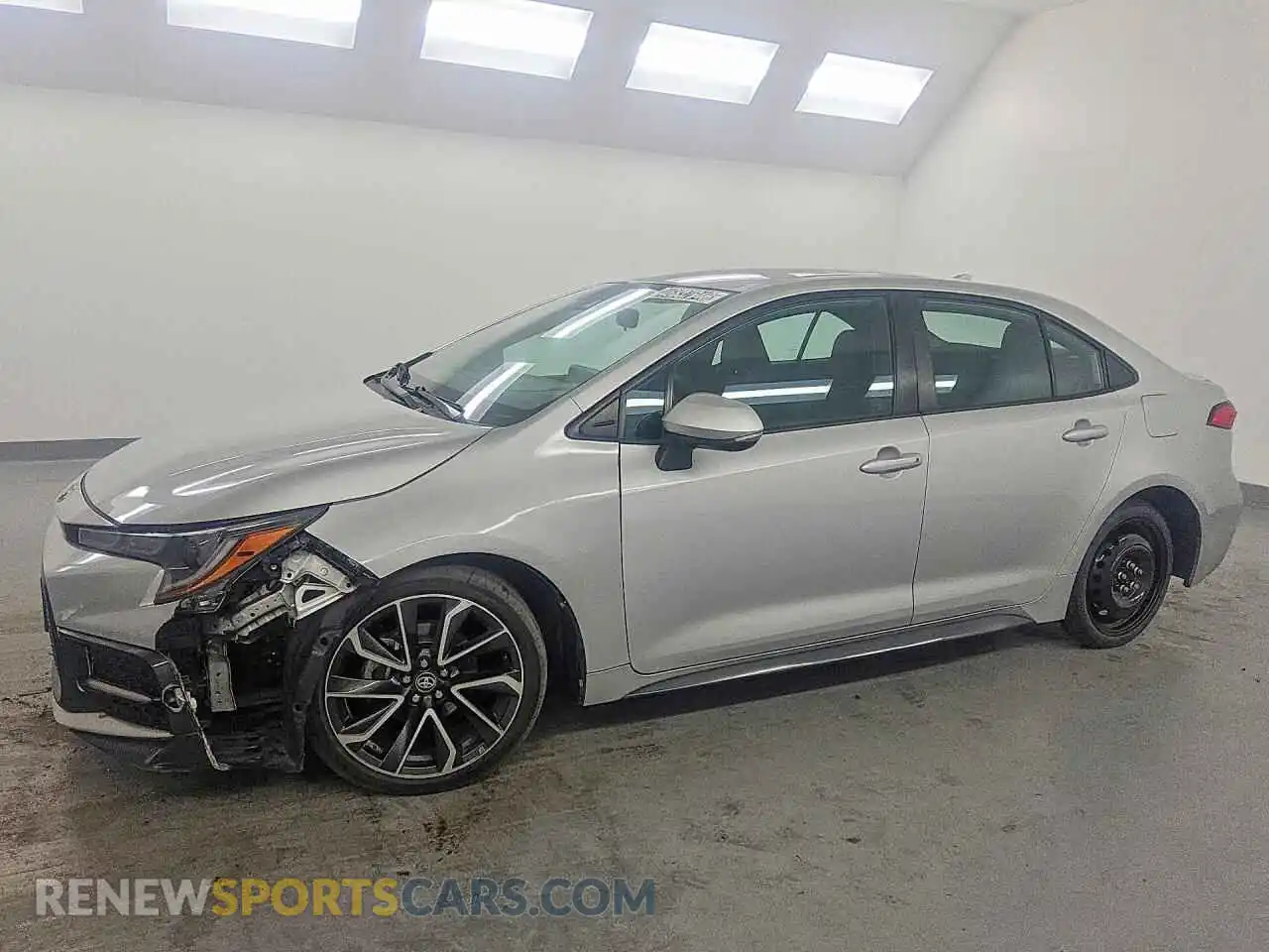 1 fotografías del automóvil dañado 5YFS4MCE3MP094236 TOYOTA COROLLA 2021