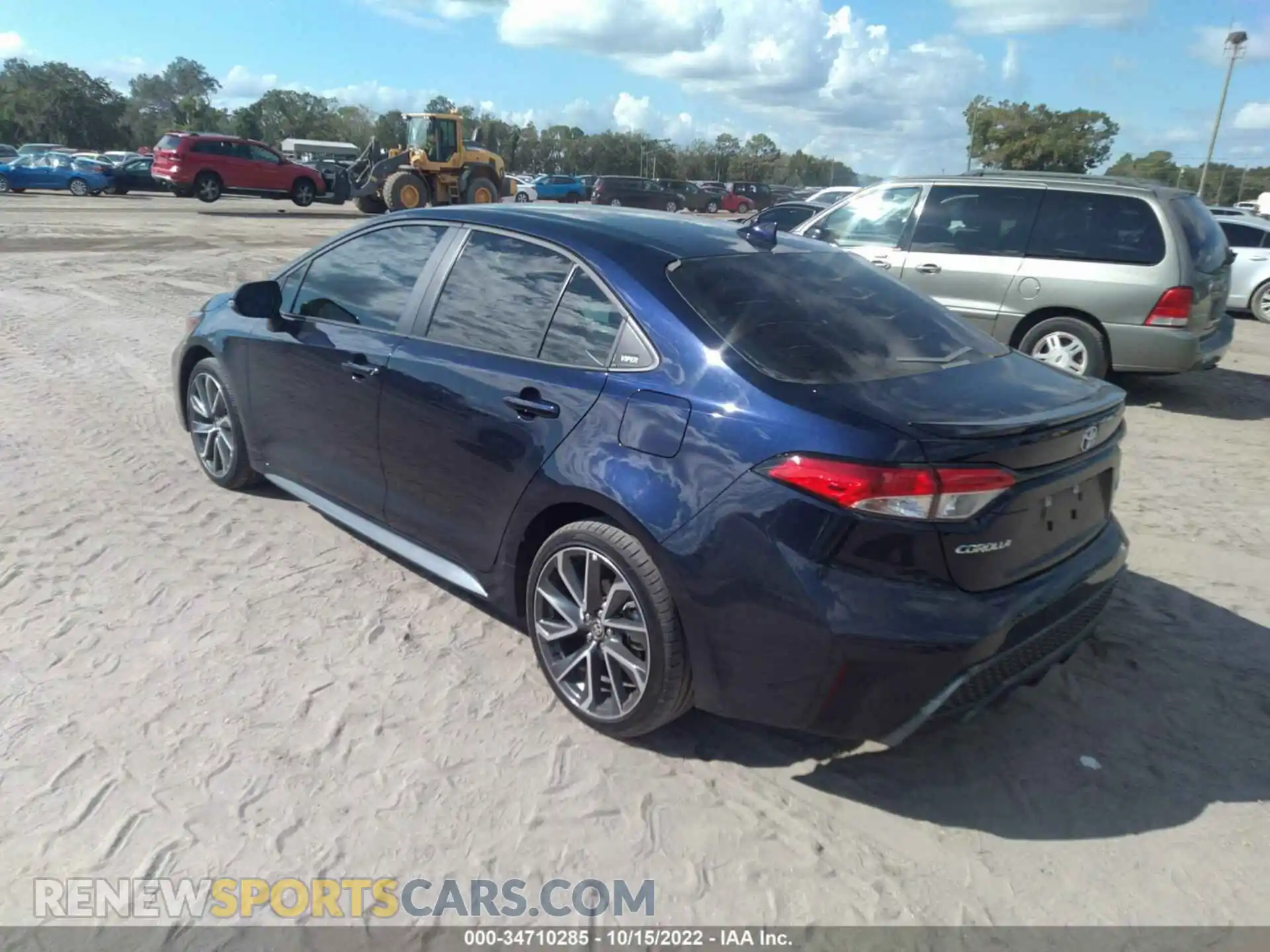 3 Photograph of a damaged car 5YFS4MCE3MP094723 TOYOTA COROLLA 2021