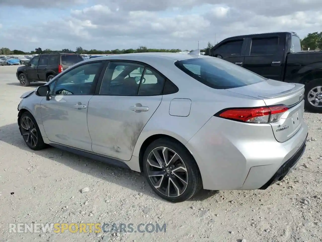2 Photograph of a damaged car 5YFS4MCE4MP057731 TOYOTA COROLLA 2021
