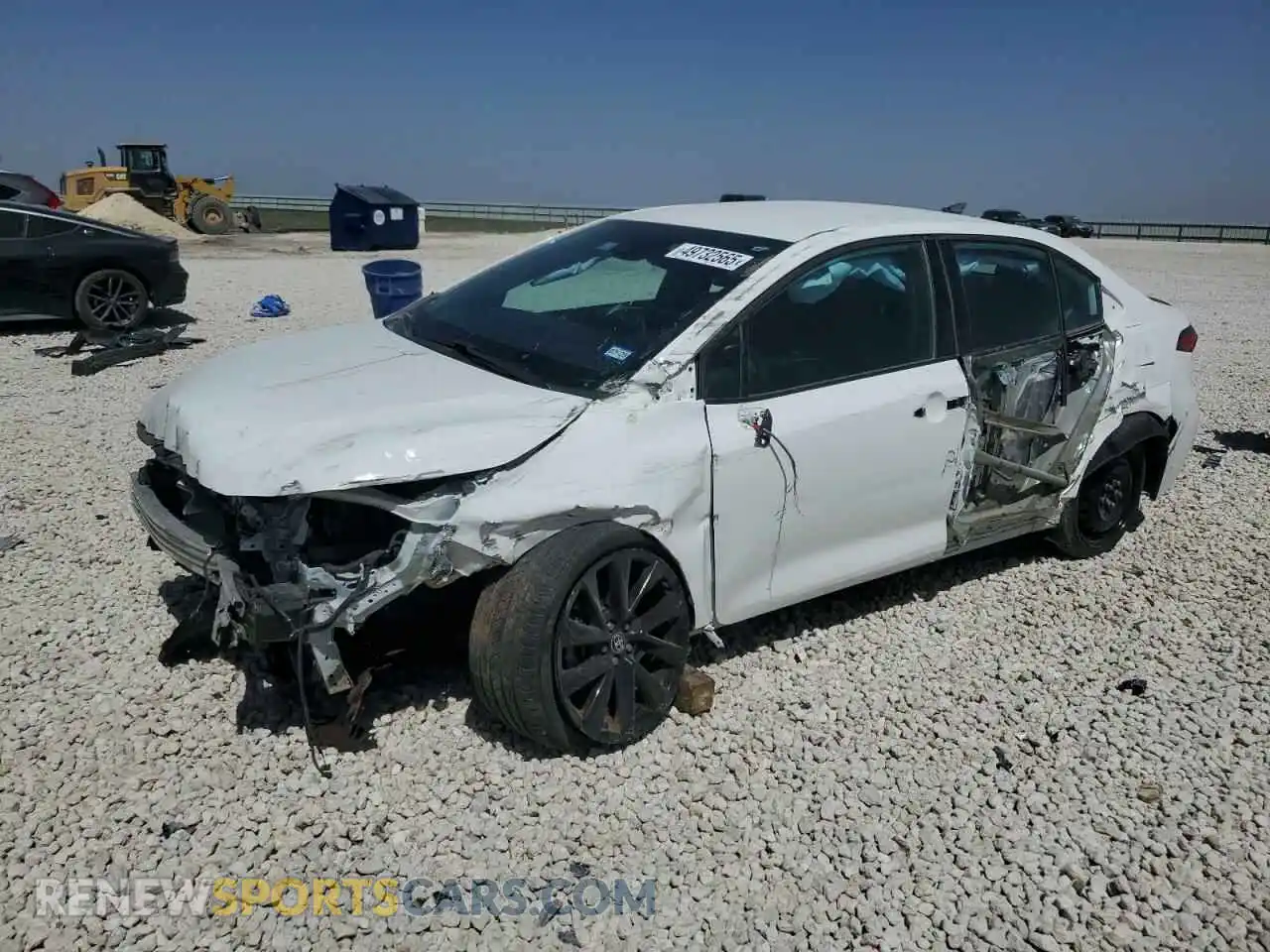 1 Photograph of a damaged car 5YFS4MCE4MP059009 TOYOTA COROLLA 2021