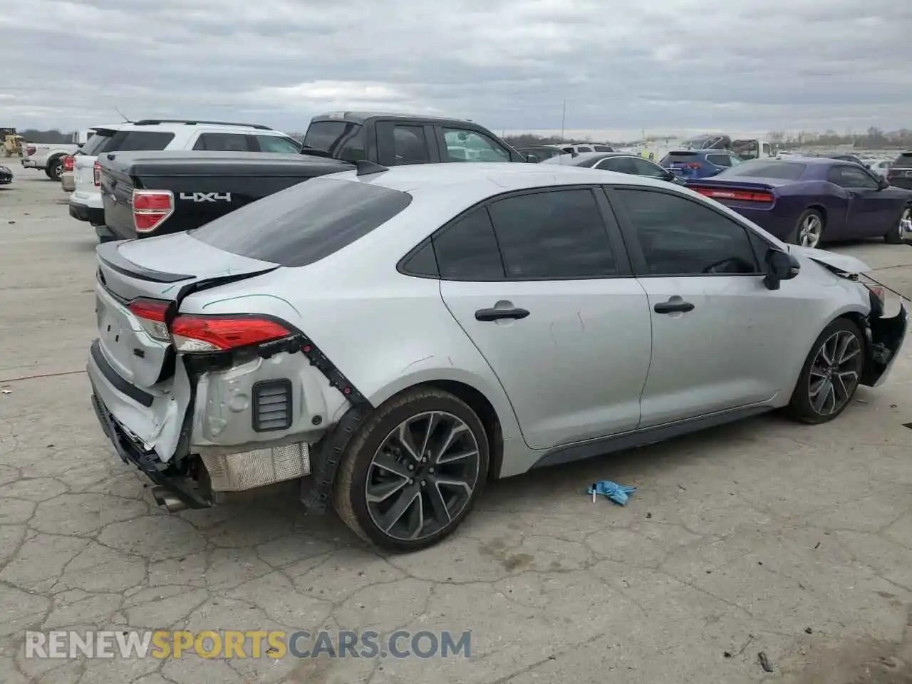 3 Photograph of a damaged car 5YFS4MCE4MP060001 TOYOTA COROLLA 2021
