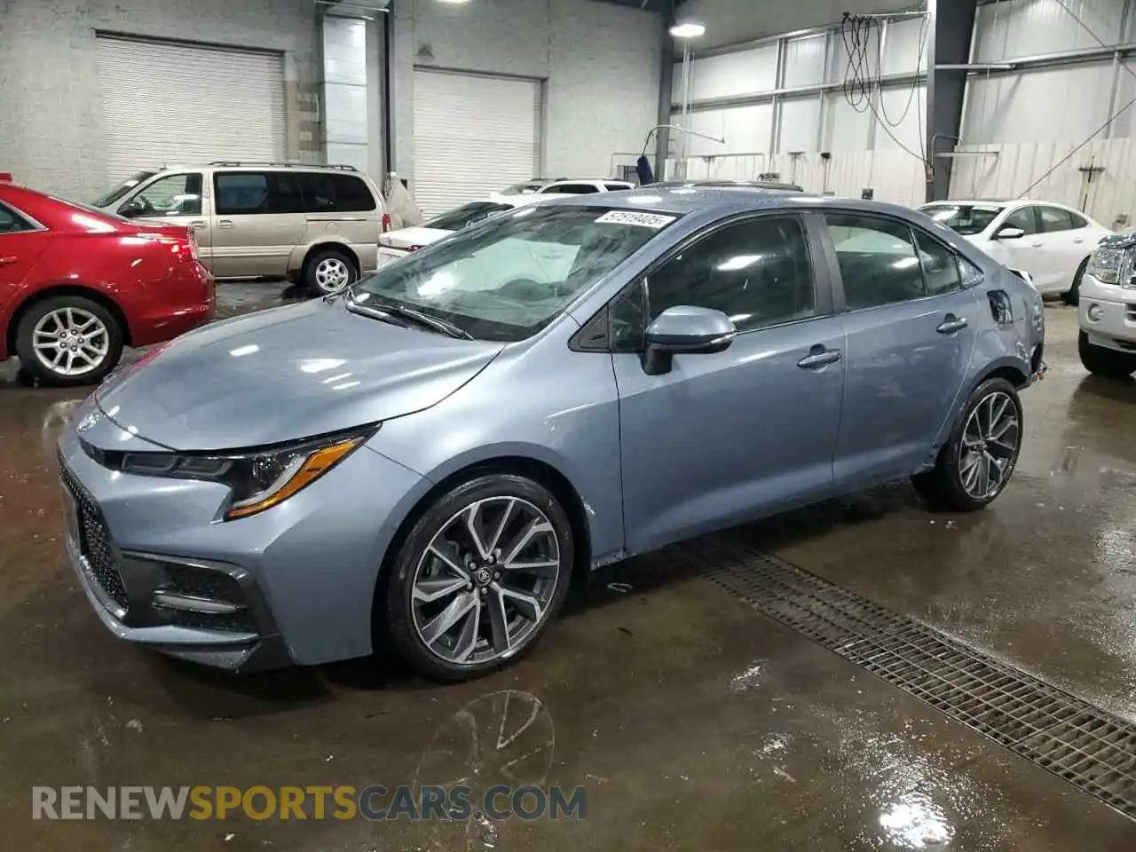 1 Photograph of a damaged car 5YFS4MCE4MP061200 TOYOTA COROLLA 2021