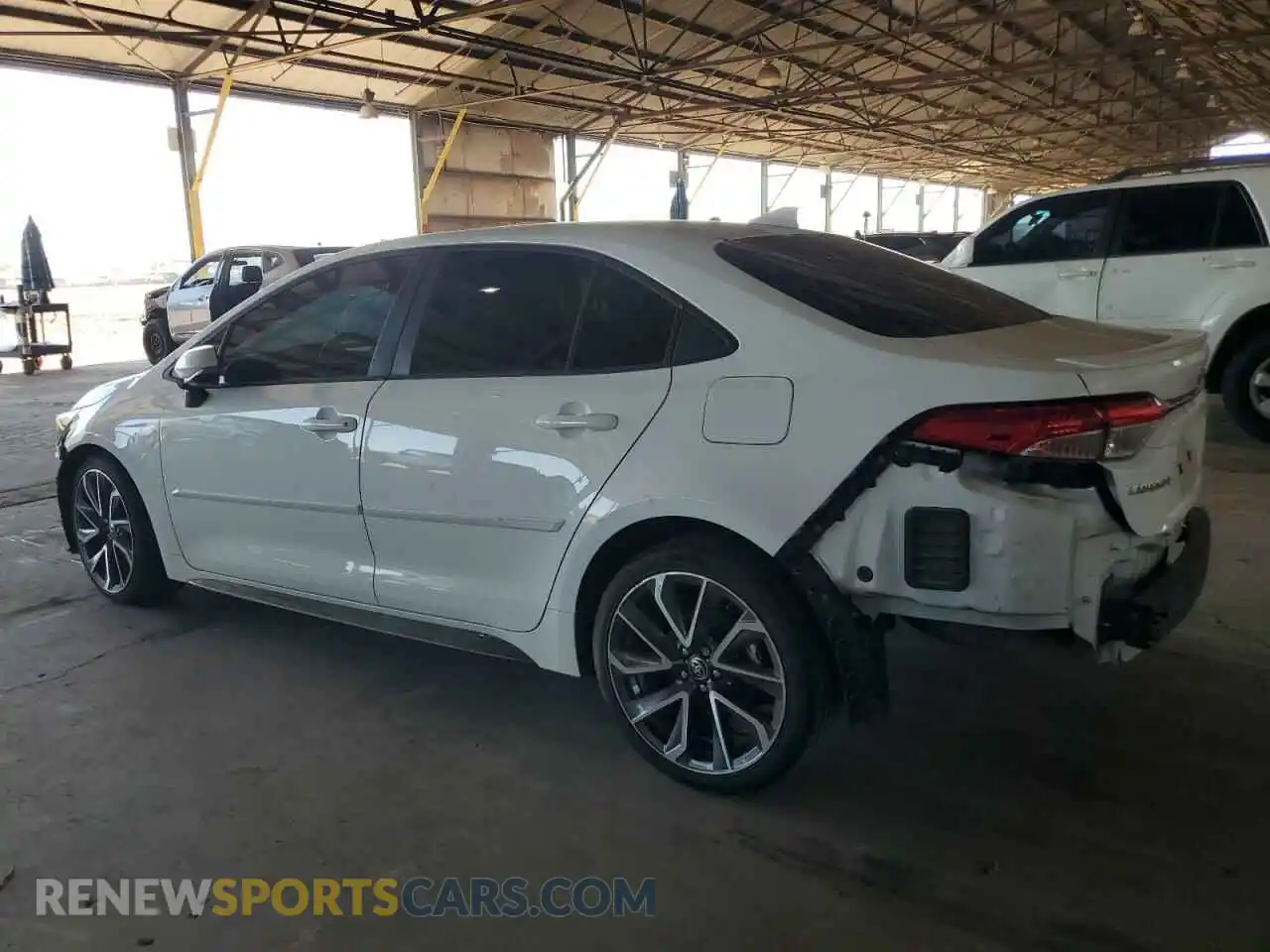 2 Photograph of a damaged car 5YFS4MCE4MP061830 TOYOTA COROLLA 2021