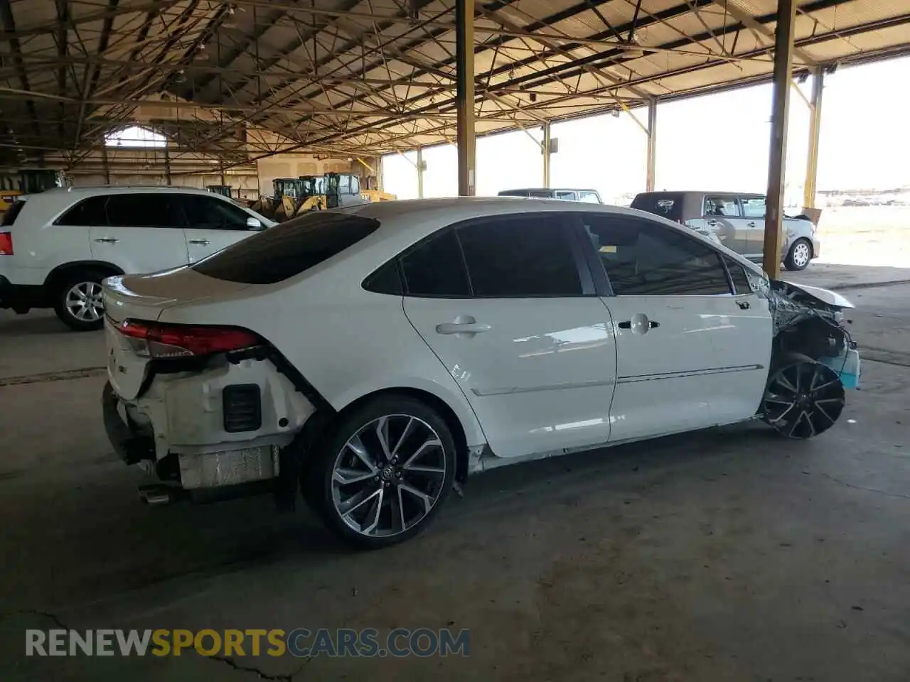 3 Photograph of a damaged car 5YFS4MCE4MP061830 TOYOTA COROLLA 2021