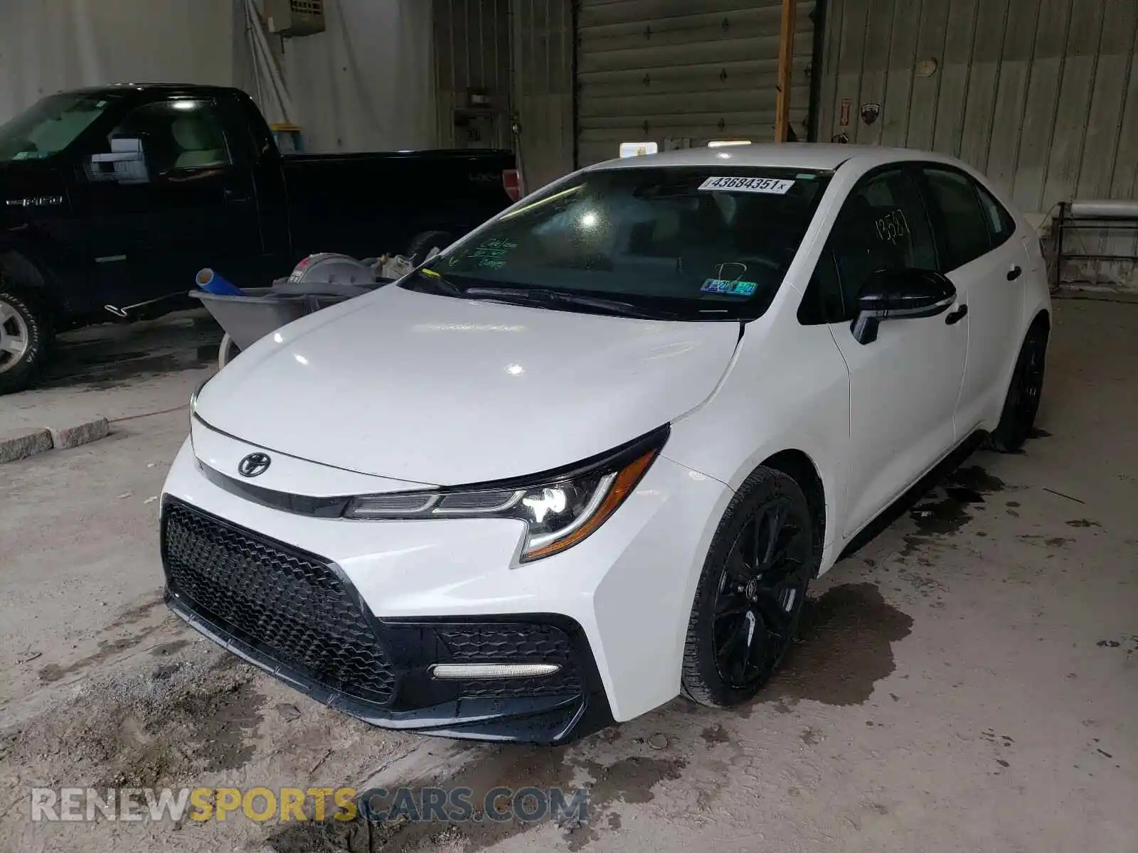 2 Photograph of a damaged car 5YFS4MCE4MP063044 TOYOTA COROLLA 2021