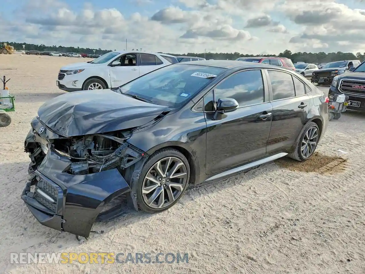 1 Фотография поврежденного автомобиля 5YFS4MCE4MP064341 TOYOTA COROLLA 2021