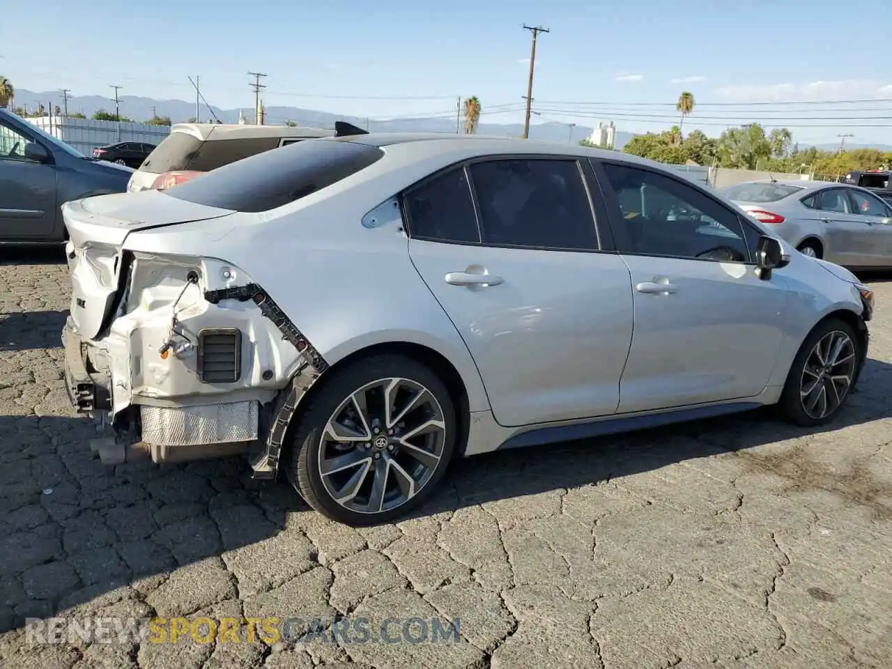 3 Photograph of a damaged car 5YFS4MCE4MP072732 TOYOTA COROLLA 2021