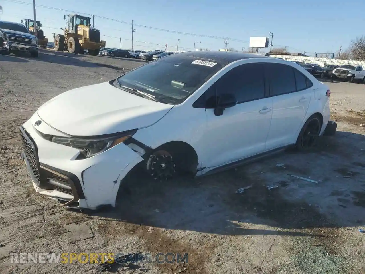 1 Photograph of a damaged car 5YFS4MCE4MP076828 TOYOTA COROLLA 2021