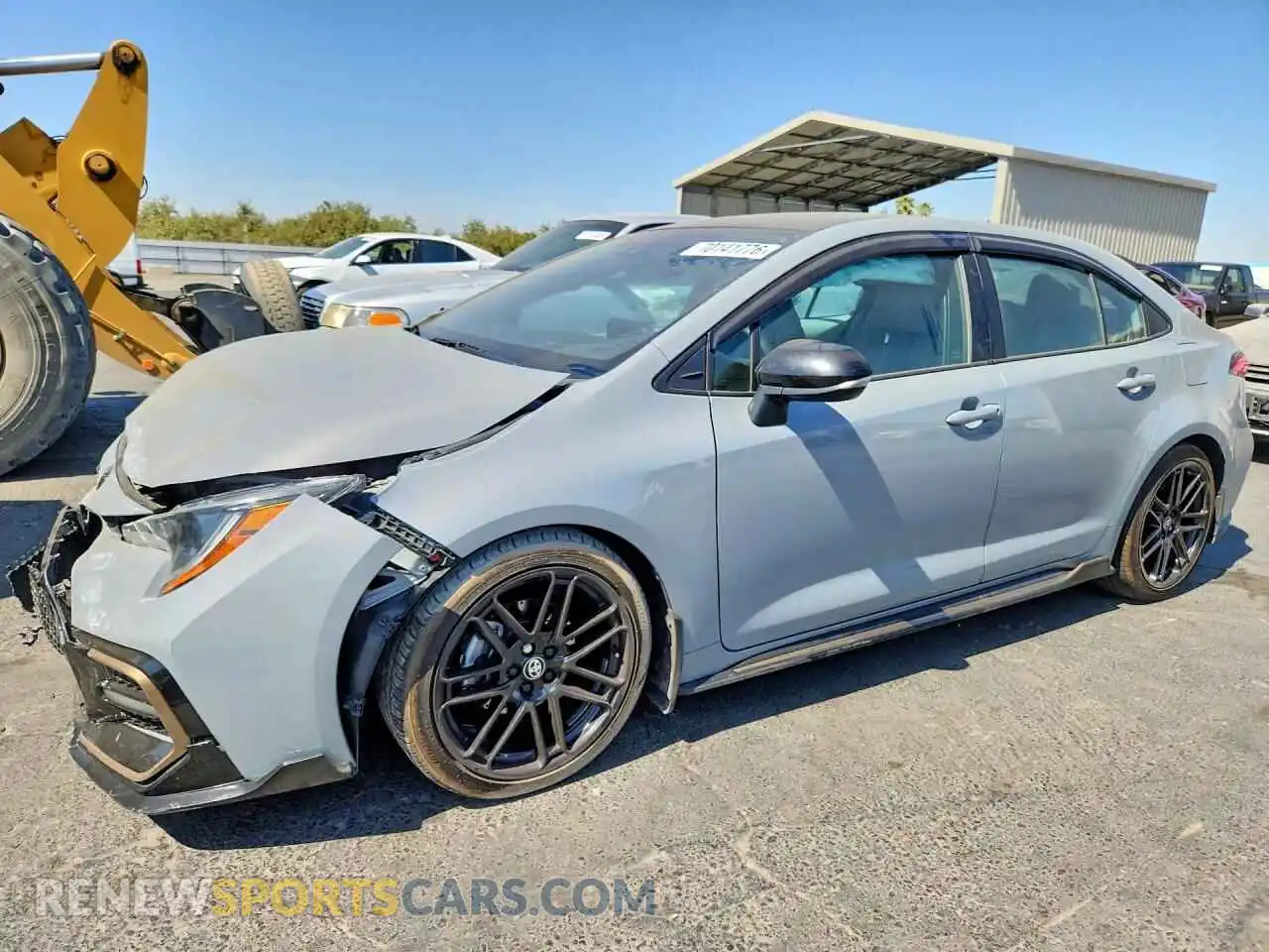1 Photograph of a damaged car 5YFS4MCE4MP079258 TOYOTA COROLLA 2021