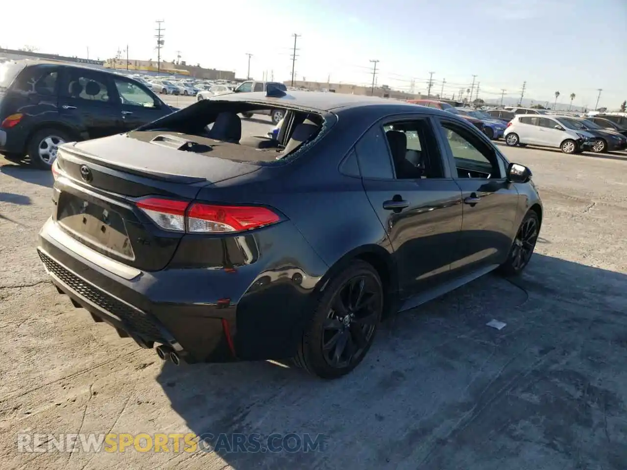 3 Photograph of a damaged car 5YFS4MCE4MP083844 TOYOTA COROLLA 2021