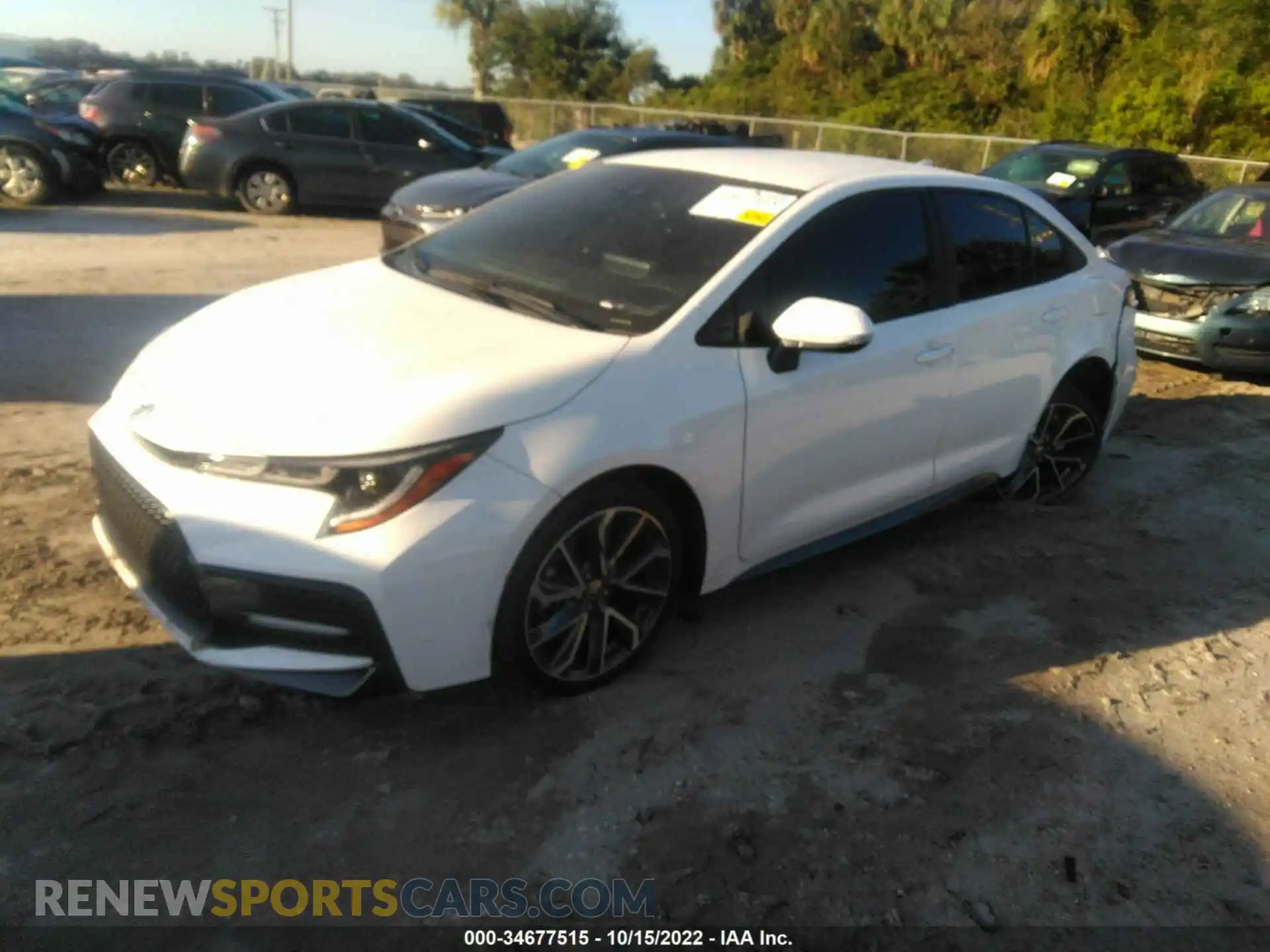 2 Photograph of a damaged car 5YFS4MCE4MP092754 TOYOTA COROLLA 2021