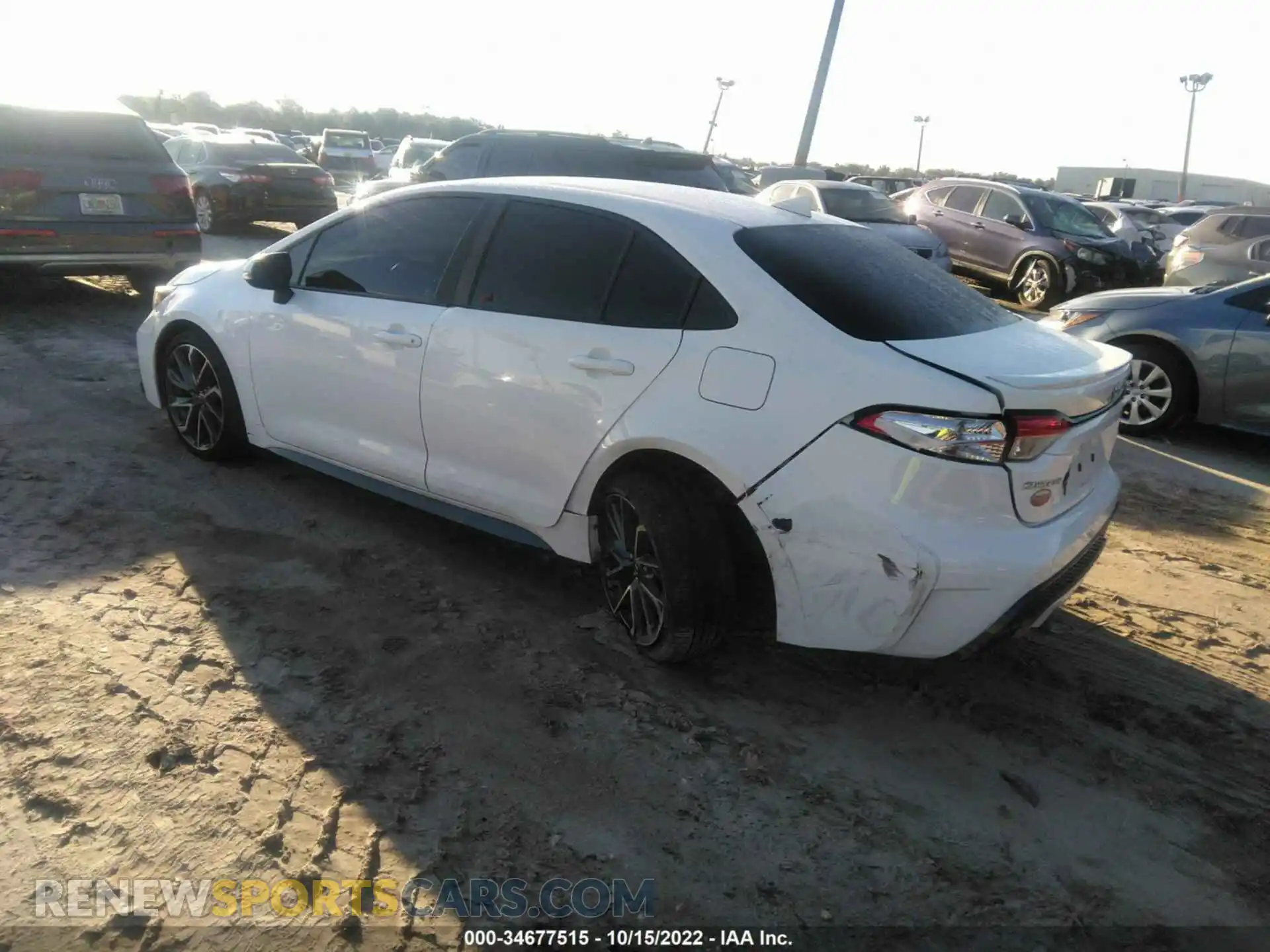 3 Photograph of a damaged car 5YFS4MCE4MP092754 TOYOTA COROLLA 2021