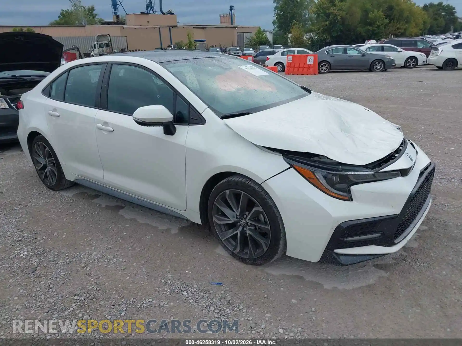 1 Photograph of a damaged car 5YFS4MCE4MP094925 TOYOTA COROLLA 2021