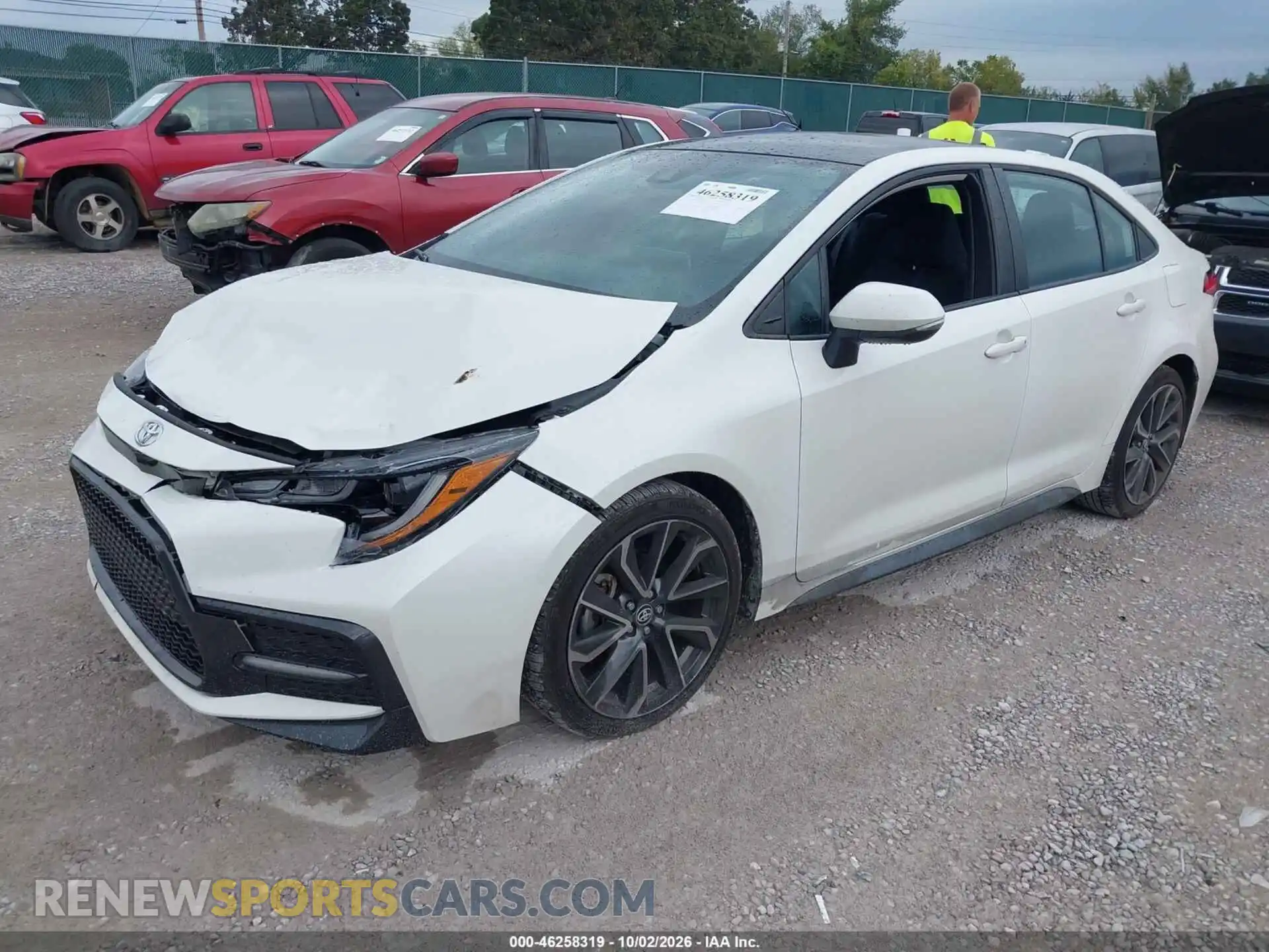 2 Photograph of a damaged car 5YFS4MCE4MP094925 TOYOTA COROLLA 2021