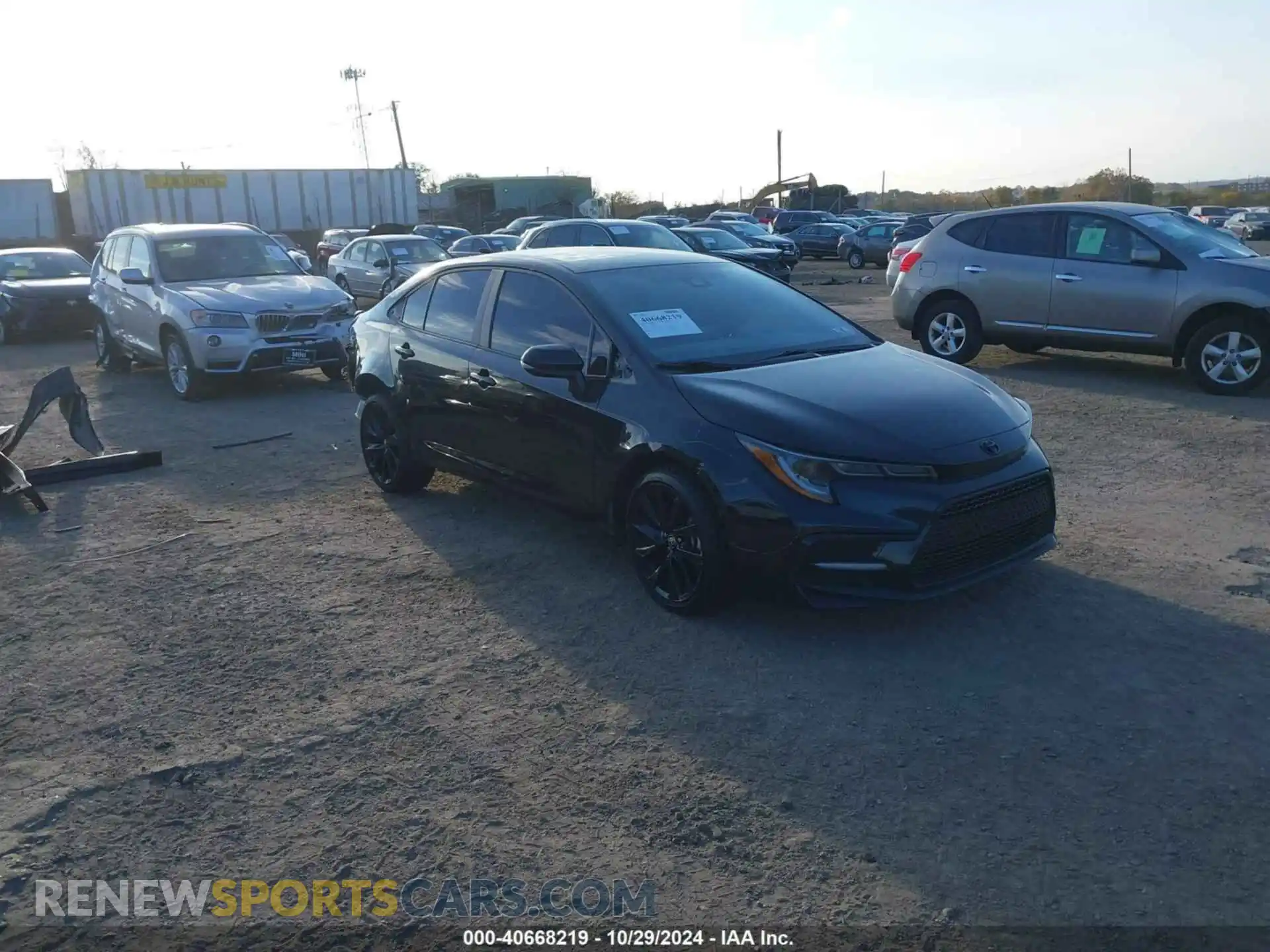 1 Photograph of a damaged car 5YFS4MCE4MP097002 TOYOTA COROLLA 2021