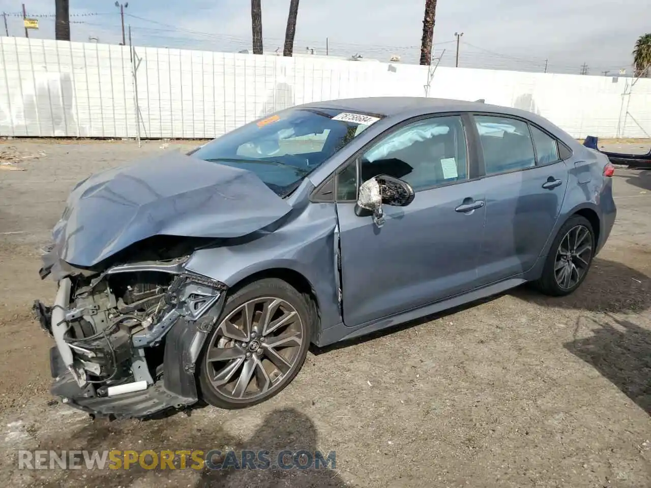 1 fotografías del automóvil dañado 5YFS4MCE5MP058466 TOYOTA COROLLA 2021