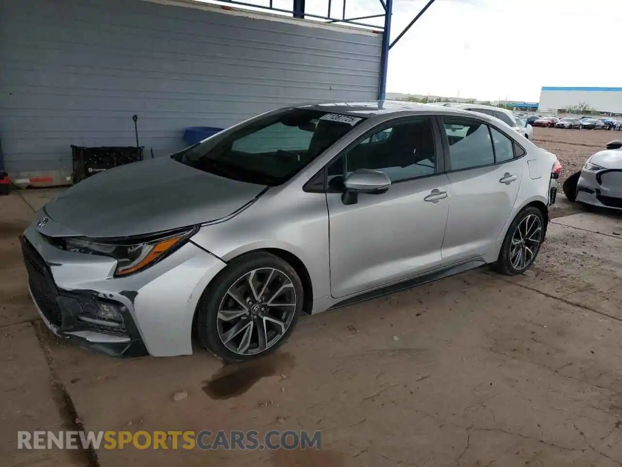 1 Photograph of a damaged car 5YFS4MCE5MP060203 TOYOTA COROLLA 2021