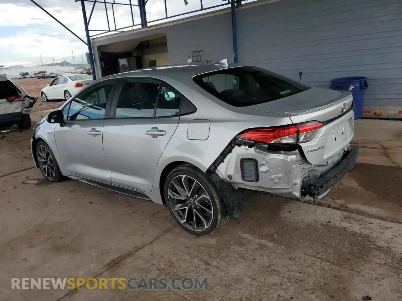 2 Photograph of a damaged car 5YFS4MCE5MP060203 TOYOTA COROLLA 2021