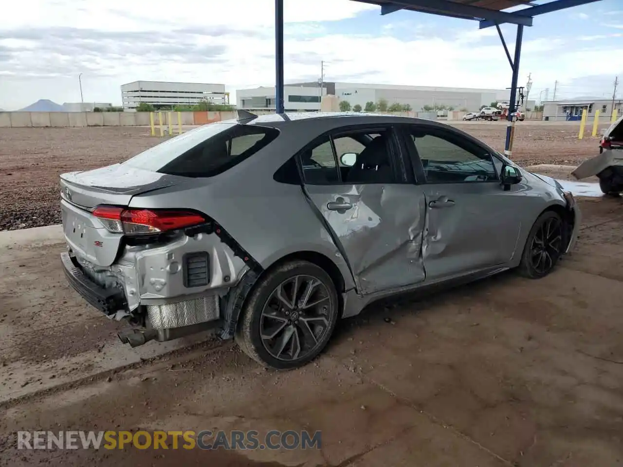 3 Photograph of a damaged car 5YFS4MCE5MP060203 TOYOTA COROLLA 2021
