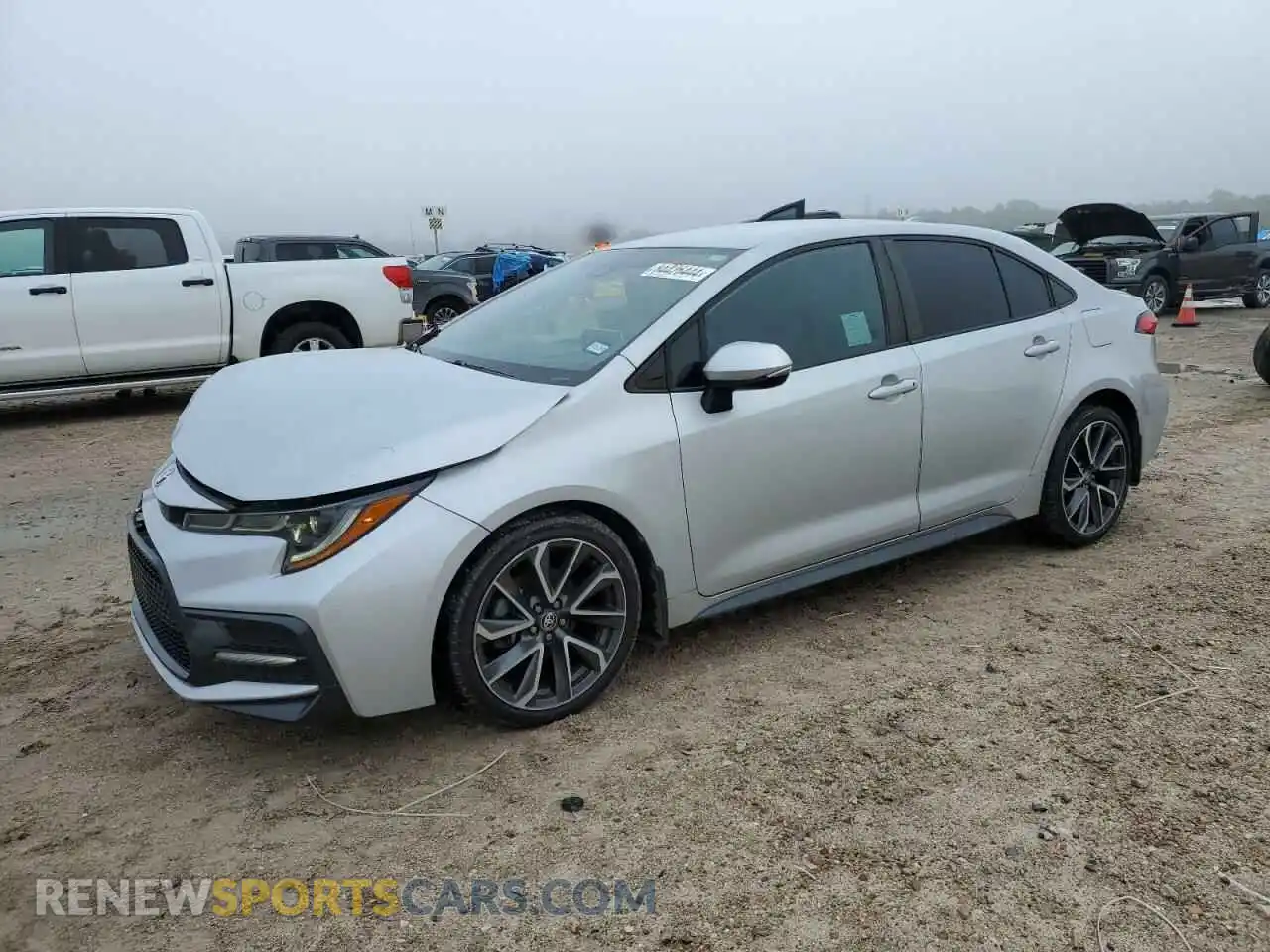 1 fotografías del automóvil dañado 5YFS4MCE5MP061531 TOYOTA COROLLA 2021
