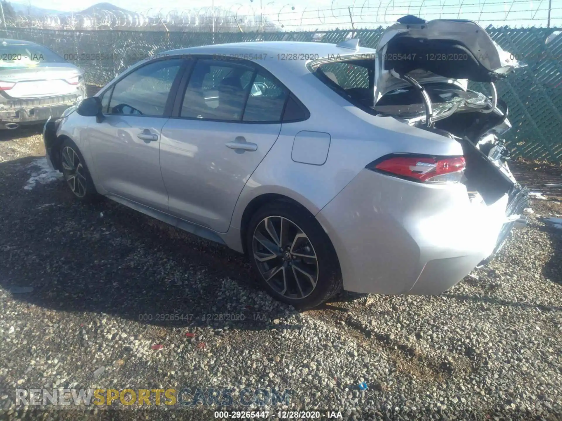 3 Photograph of a damaged car 5YFS4MCE5MP063621 TOYOTA COROLLA 2021