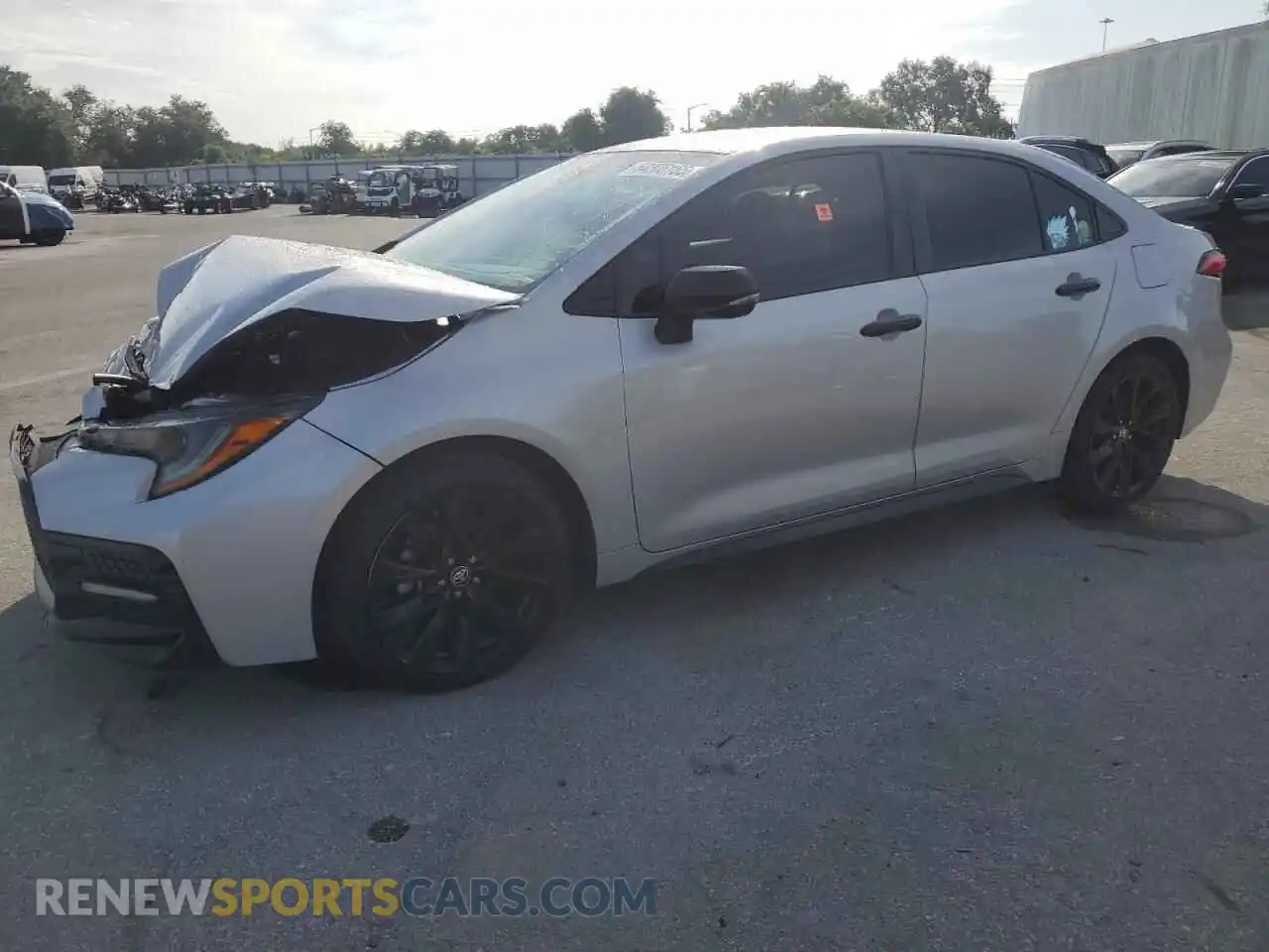 1 Photograph of a damaged car 5YFS4MCE5MP068155 TOYOTA COROLLA 2021