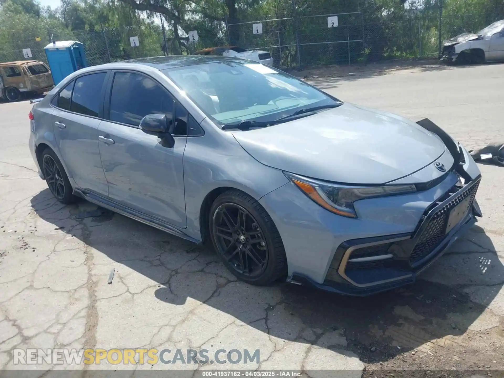 1 Photograph of a damaged car 5YFS4MCE5MP078023 TOYOTA COROLLA 2021