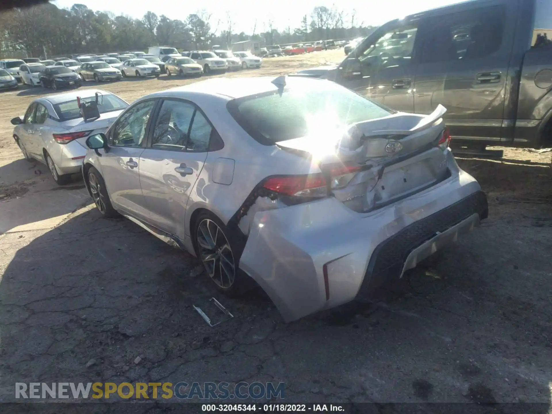 3 Photograph of a damaged car 5YFS4MCE5MP078068 TOYOTA COROLLA 2021