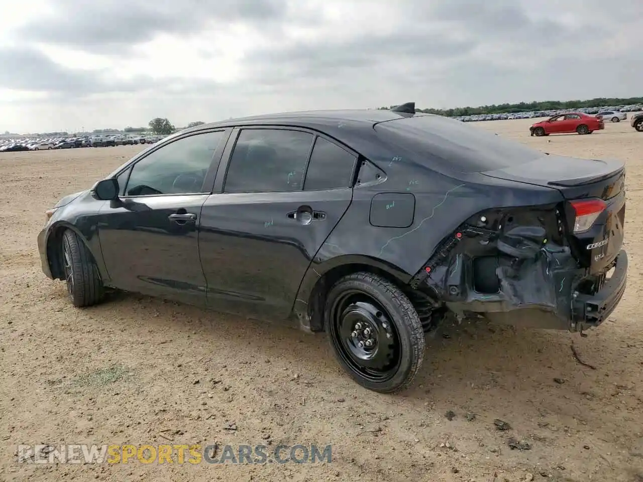 2 Photograph of a damaged car 5YFS4MCE5MP084503 TOYOTA COROLLA 2021