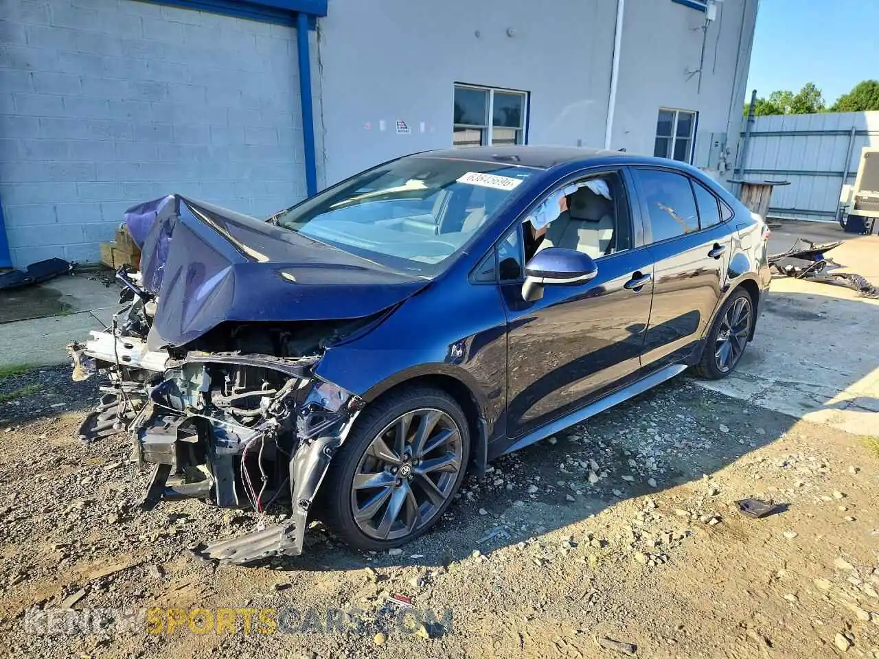 1 Photograph of a damaged car 5YFS4MCE5MP085263 TOYOTA COROLLA 2021