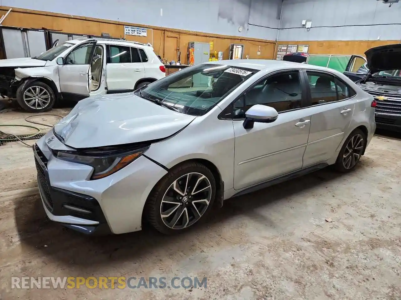 1 fotografías del automóvil dañado 5YFS4MCE5MP087045 TOYOTA COROLLA 2021