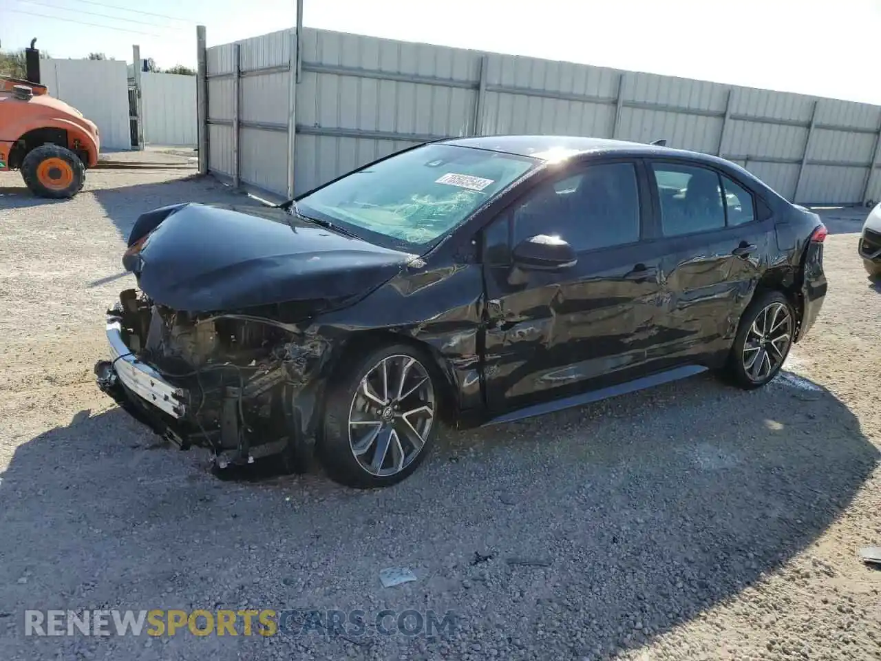 1 Photograph of a damaged car 5YFS4MCE5MP090706 TOYOTA COROLLA 2021