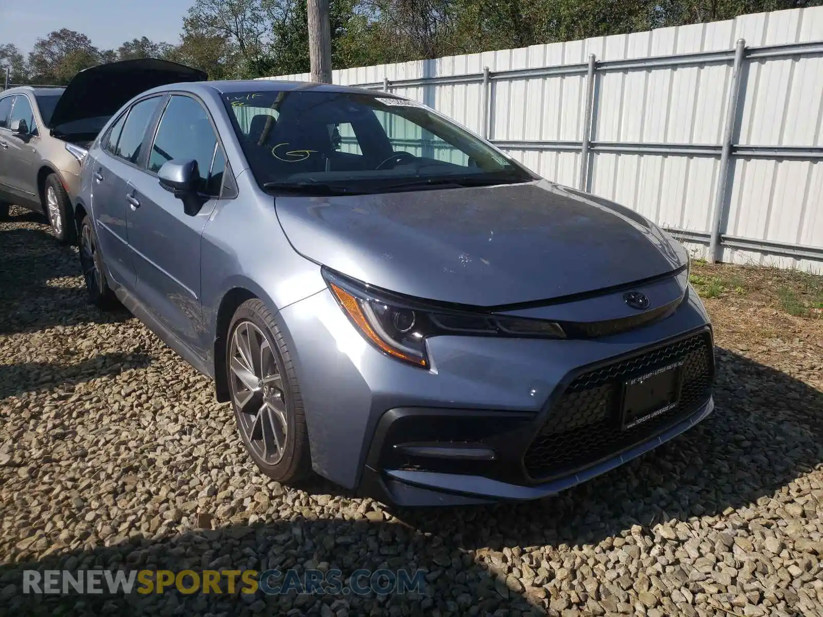 1 Photograph of a damaged car 5YFS4MCE5MP092519 TOYOTA COROLLA 2021