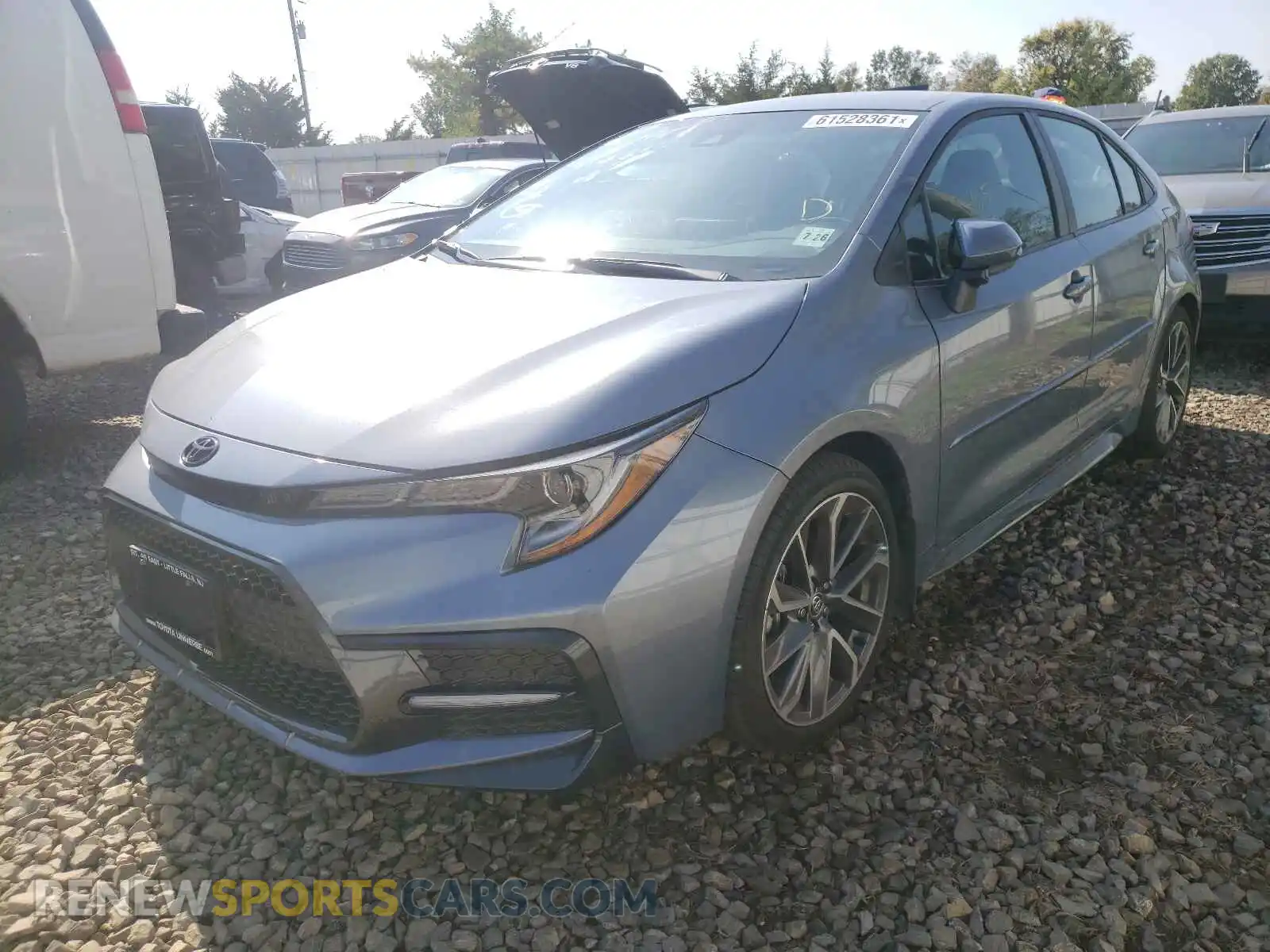 2 Photograph of a damaged car 5YFS4MCE5MP092519 TOYOTA COROLLA 2021