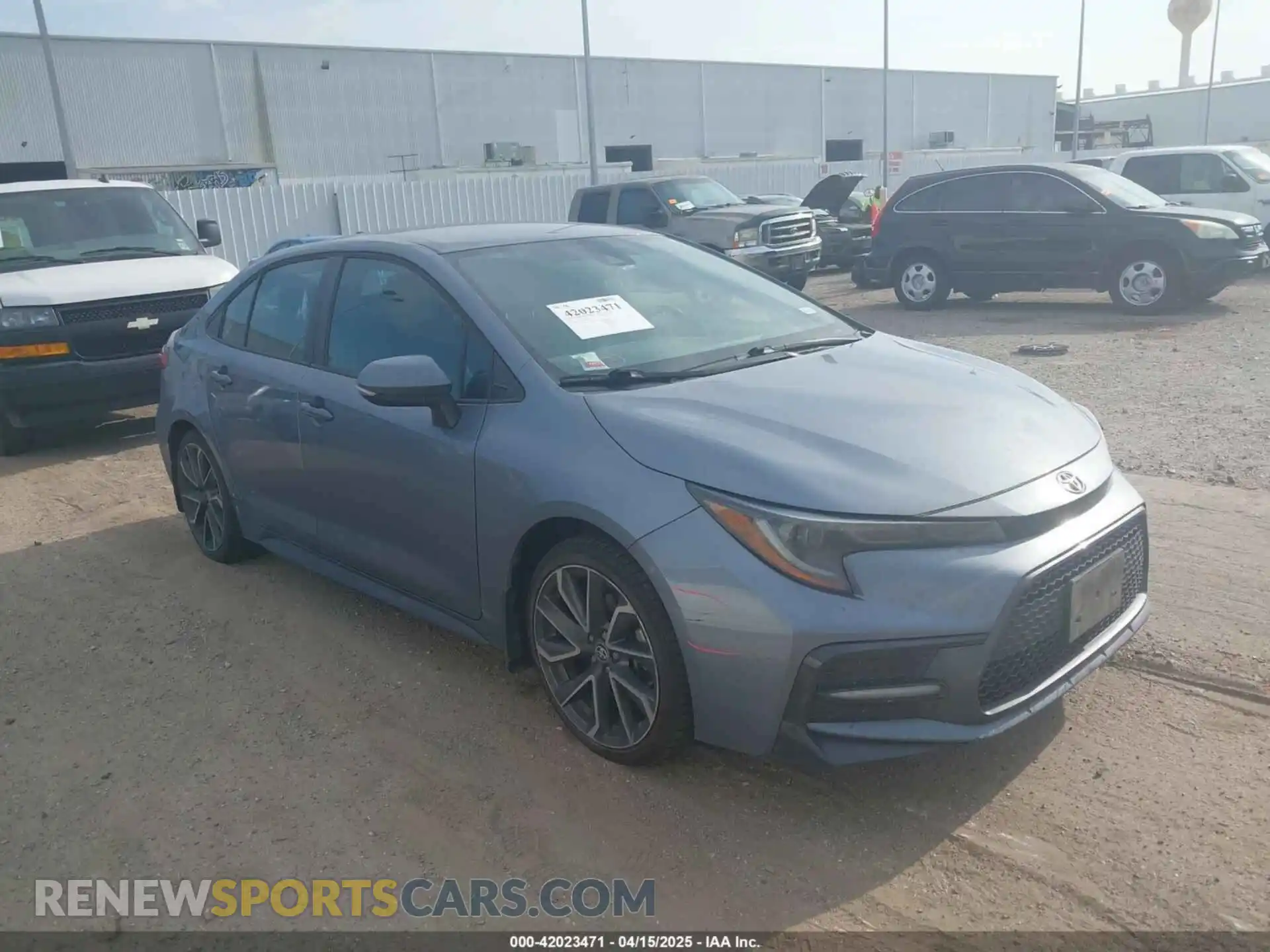 1 Photograph of a damaged car 5YFS4MCE5MP094545 TOYOTA COROLLA 2021