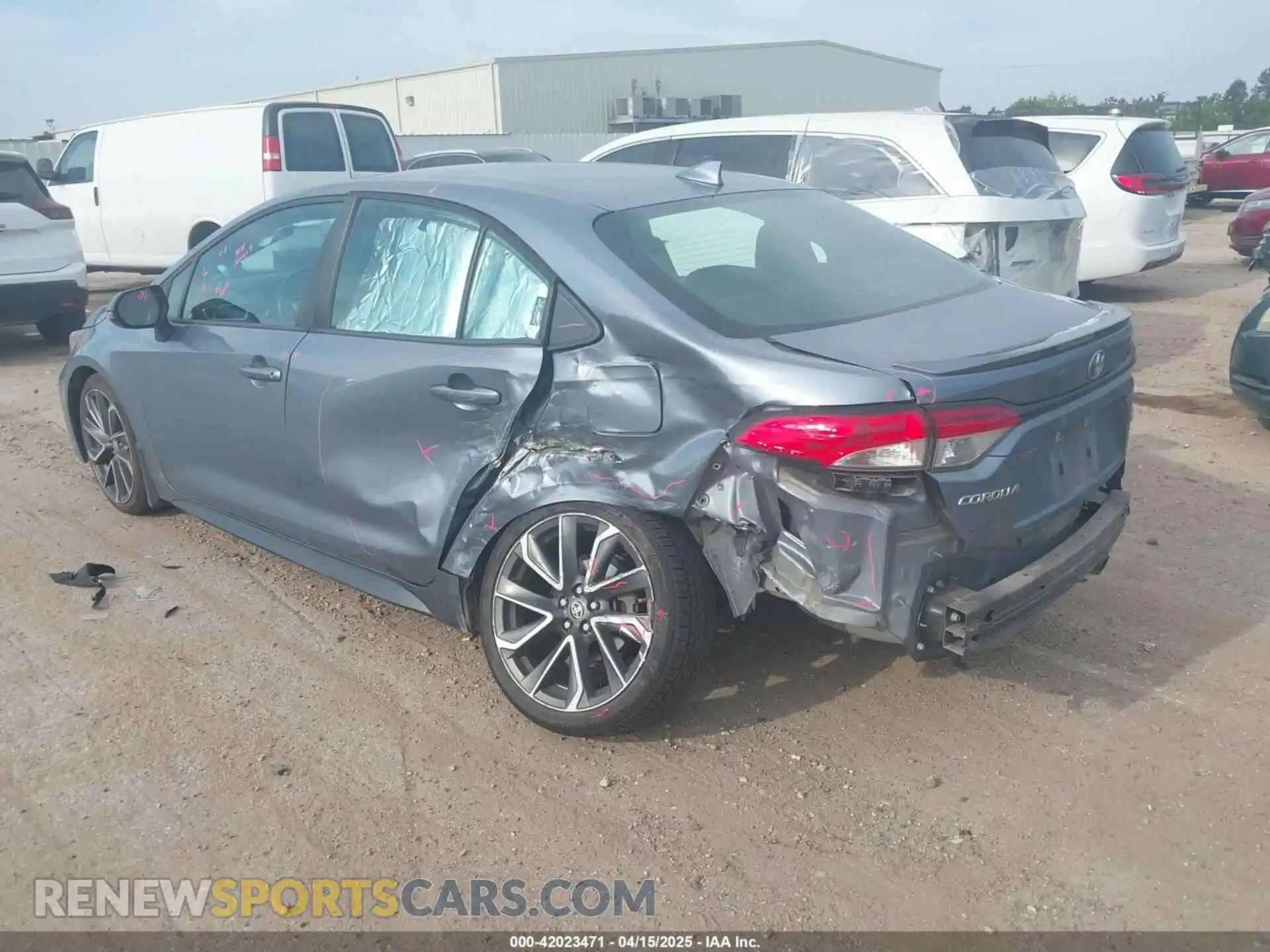 3 Photograph of a damaged car 5YFS4MCE5MP094545 TOYOTA COROLLA 2021