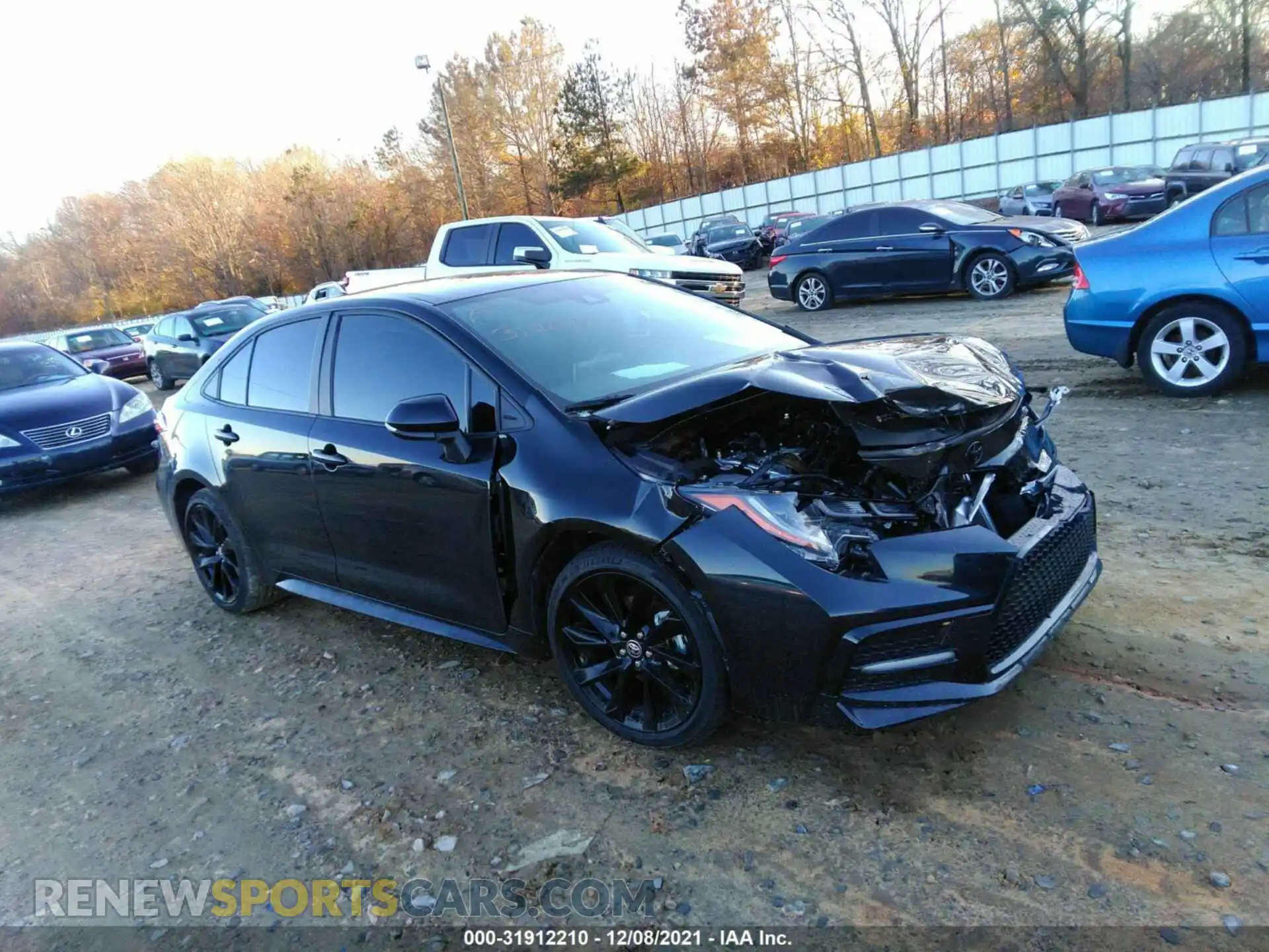 1 fotografías del automóvil dañado 5YFS4MCE6MP064275 TOYOTA COROLLA 2021