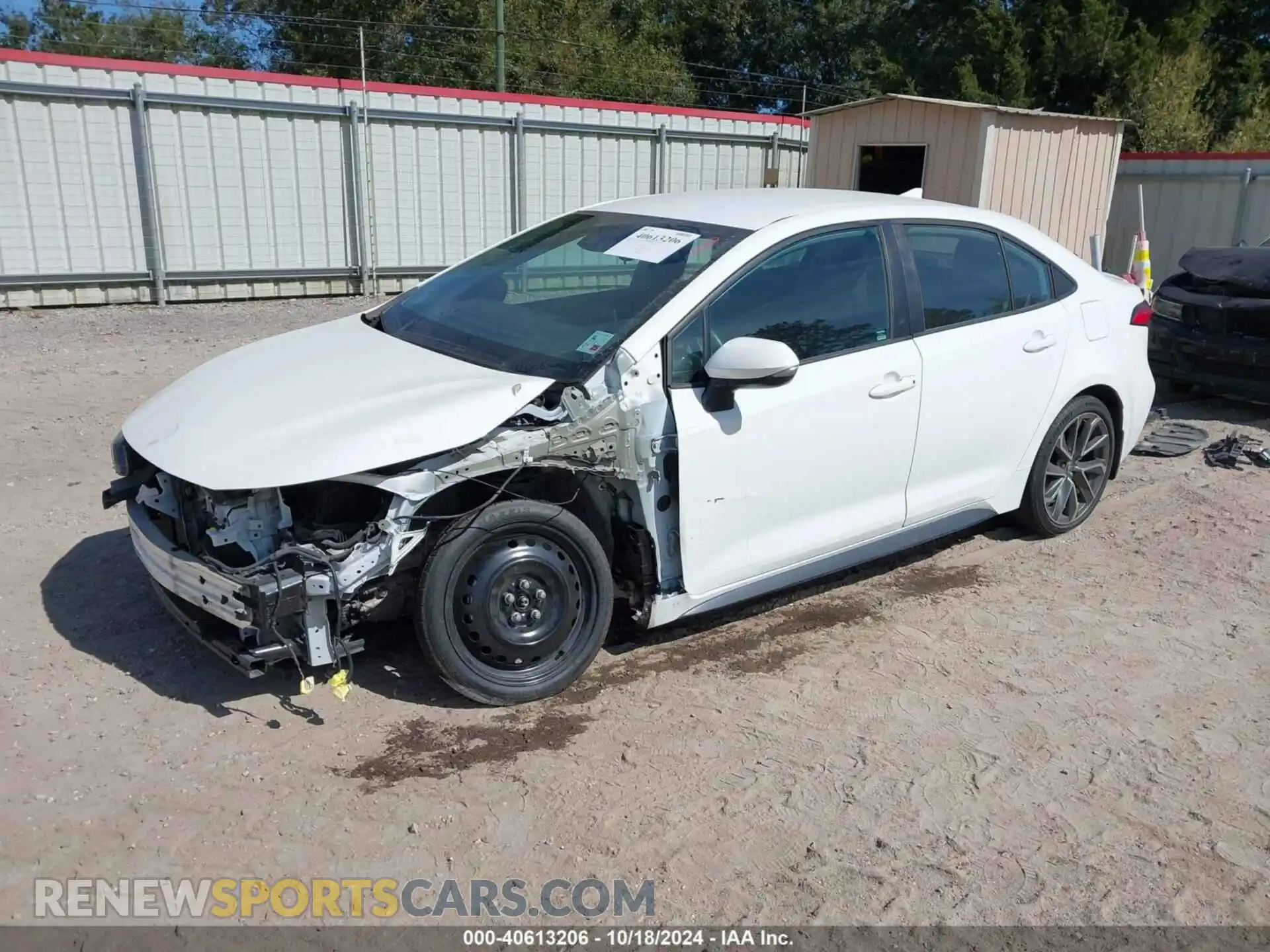 2 Photograph of a damaged car 5YFS4MCE6MP066947 TOYOTA COROLLA 2021