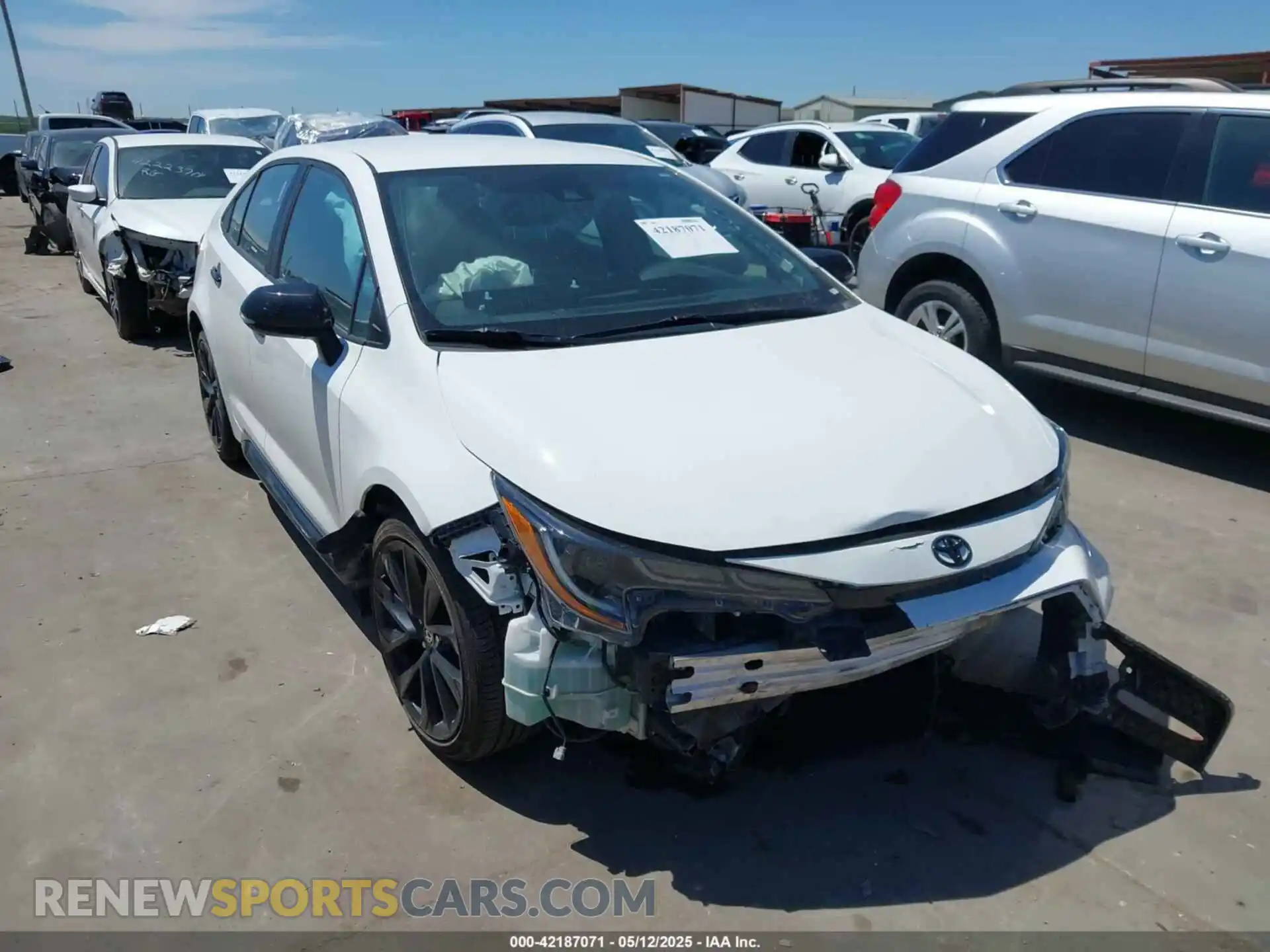 1 Фотография поврежденного автомобиля 5YFS4MCE6MP067578 TOYOTA COROLLA 2021