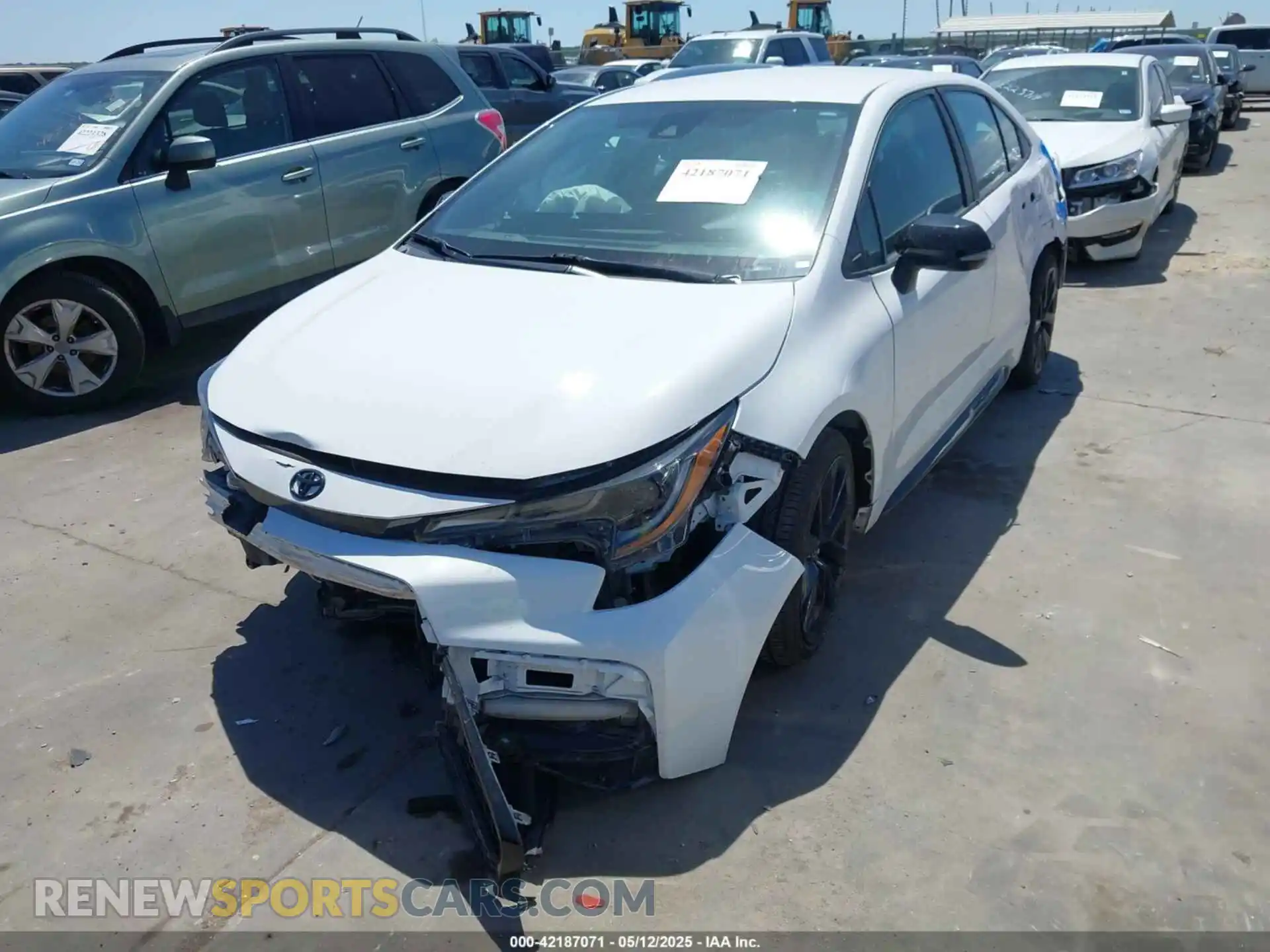 2 Фотография поврежденного автомобиля 5YFS4MCE6MP067578 TOYOTA COROLLA 2021