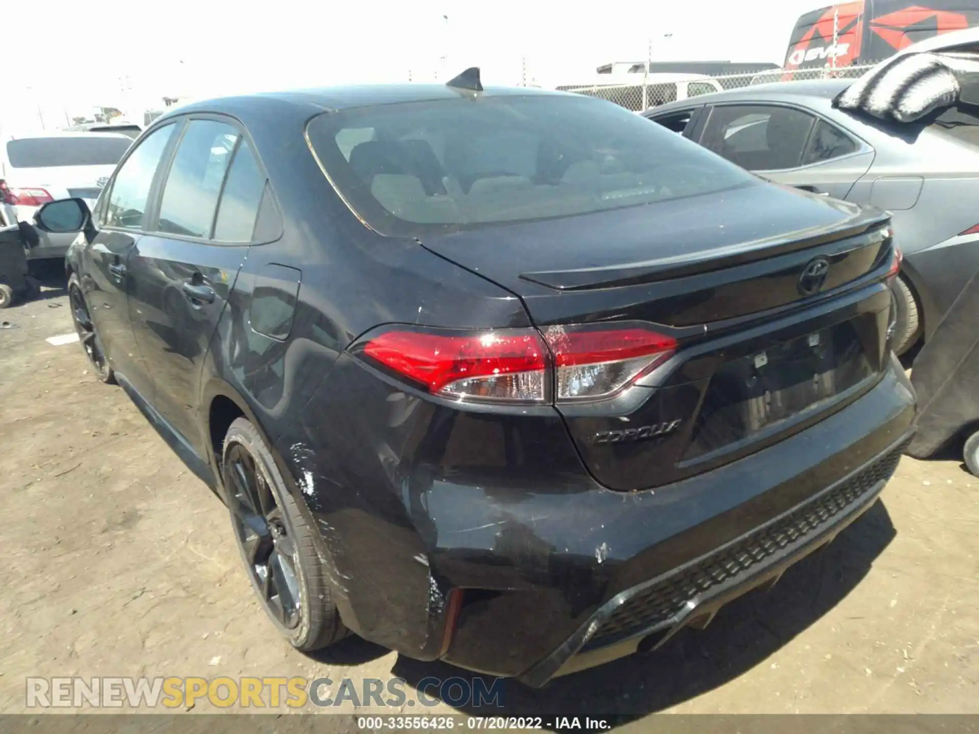 3 Photograph of a damaged car 5YFS4MCE6MP070125 TOYOTA COROLLA 2021