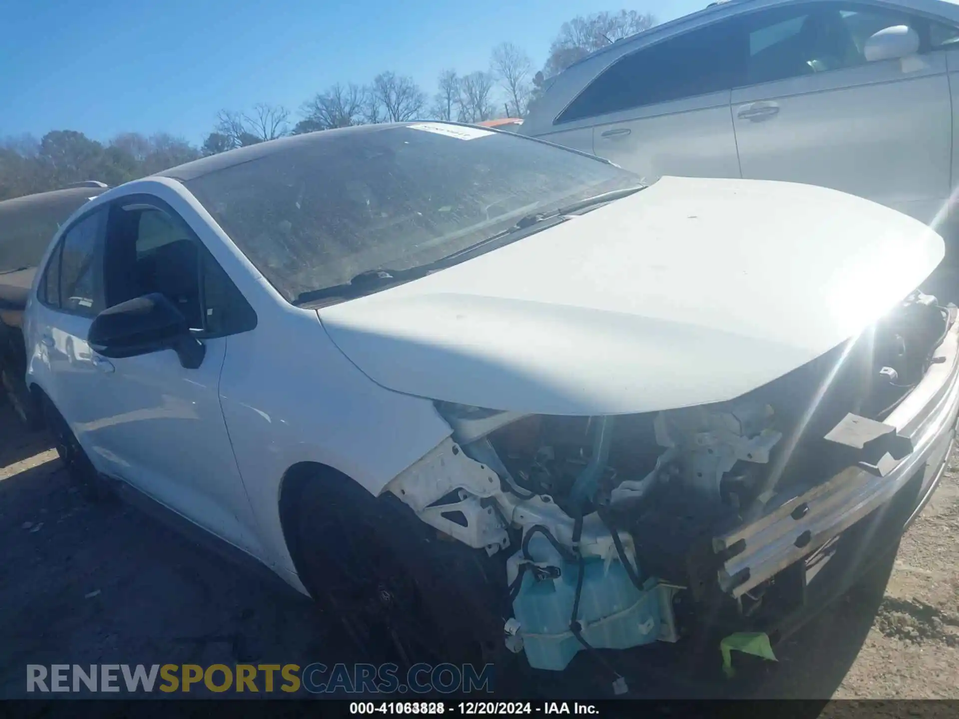 1 Photograph of a damaged car 5YFS4MCE6MP074899 TOYOTA COROLLA 2021