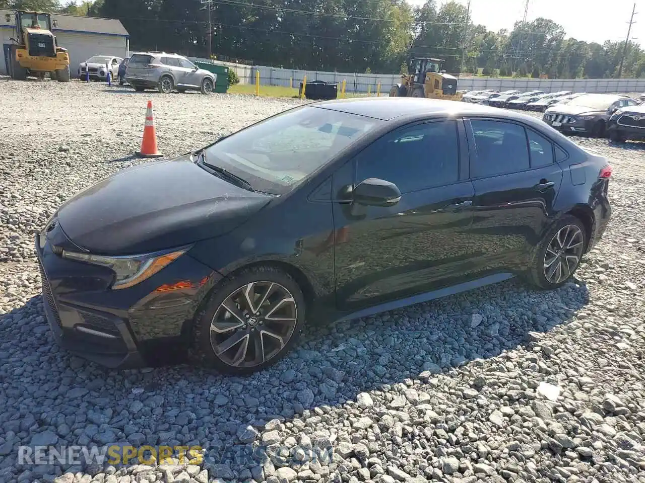 1 Photograph of a damaged car 5YFS4MCE6MP076068 TOYOTA COROLLA 2021